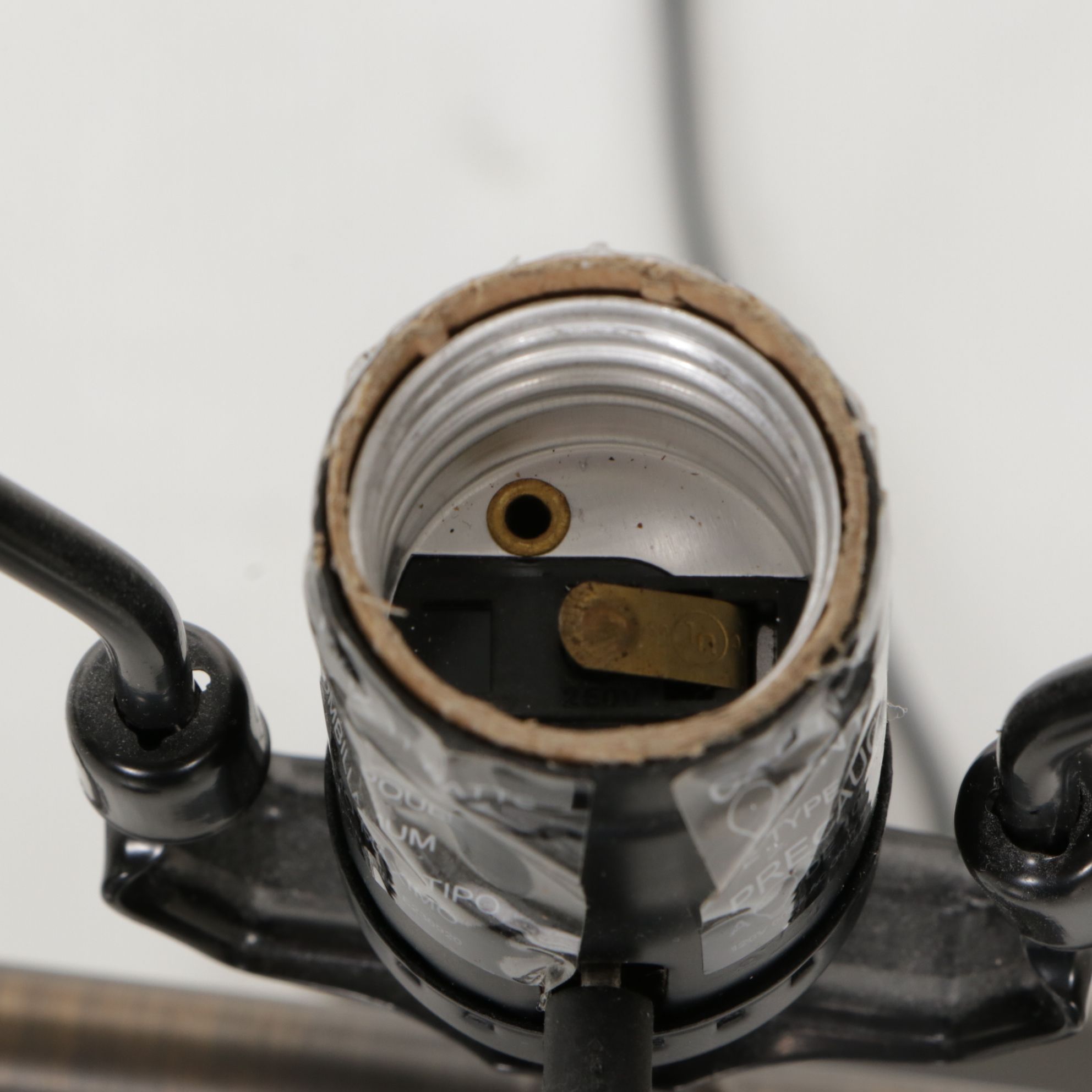 Pair of Oil Rubbed Bronze Tube Table Lamps with Linen Drum Shades, 2018