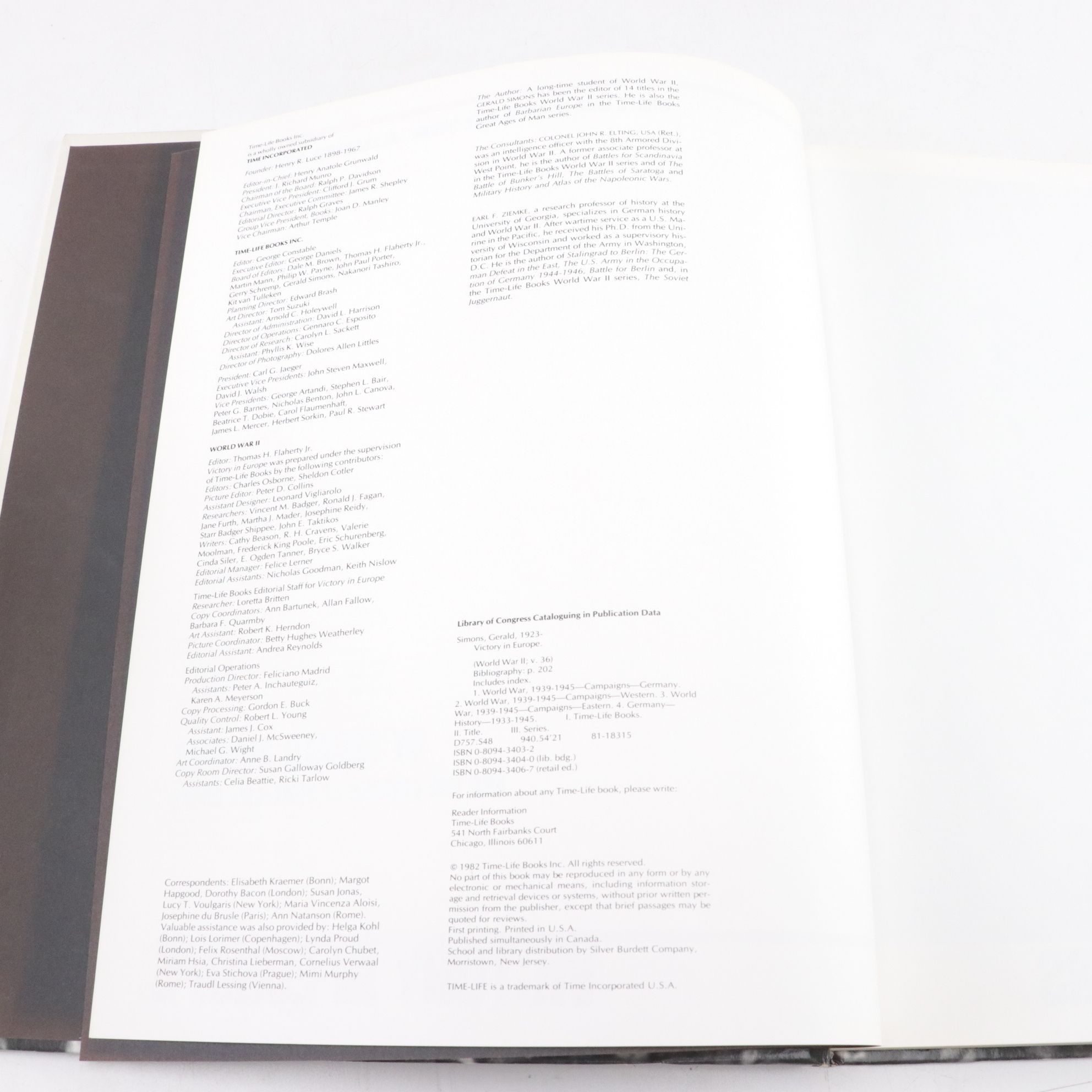 Time-Life "World War II" European Theater Collection