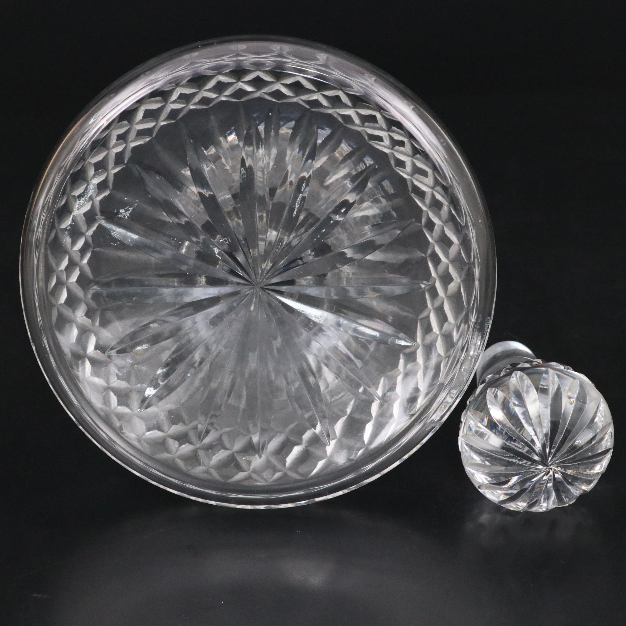 Waterford Crystal "Lismore" Ship's Decanter