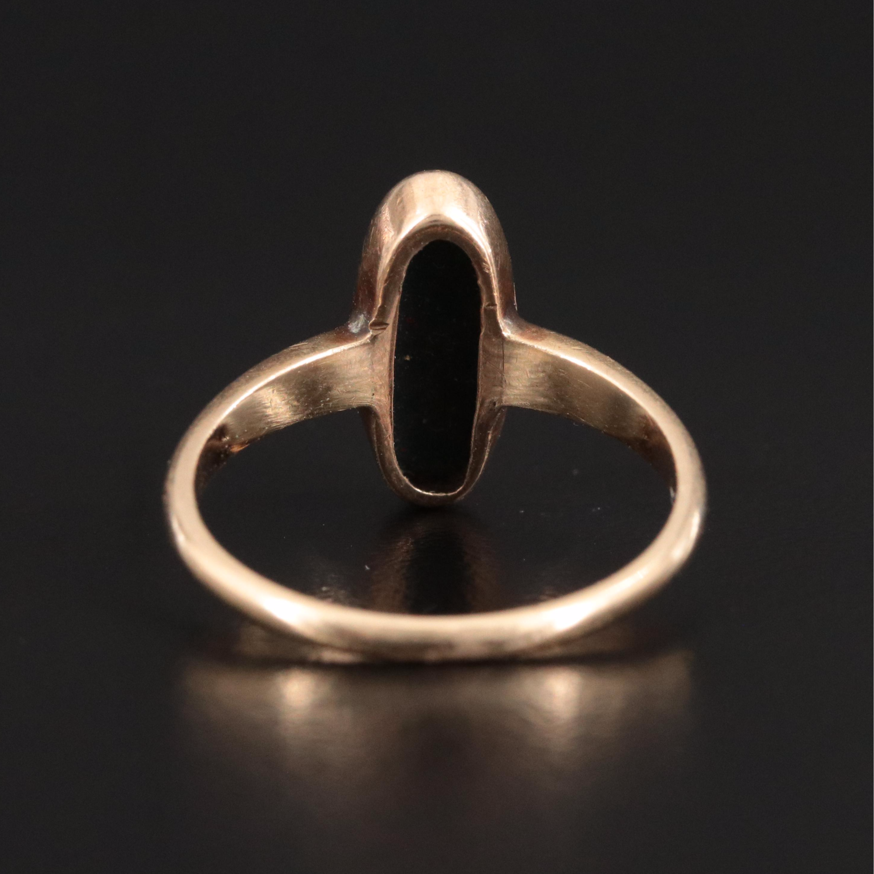 14K Bloodstone Ring
