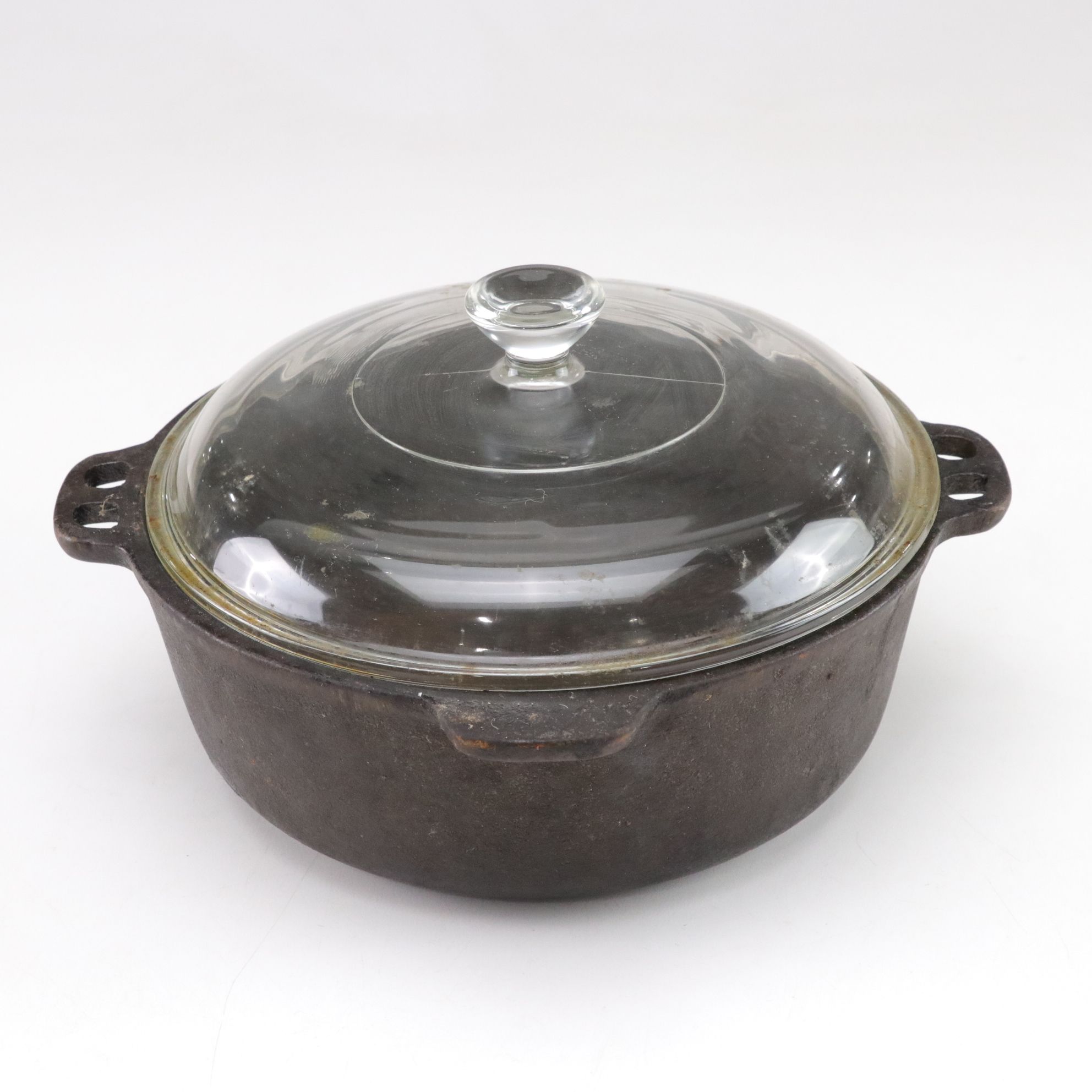 Wagner Cast Iron Five Quart Dutch Oven & Skillet