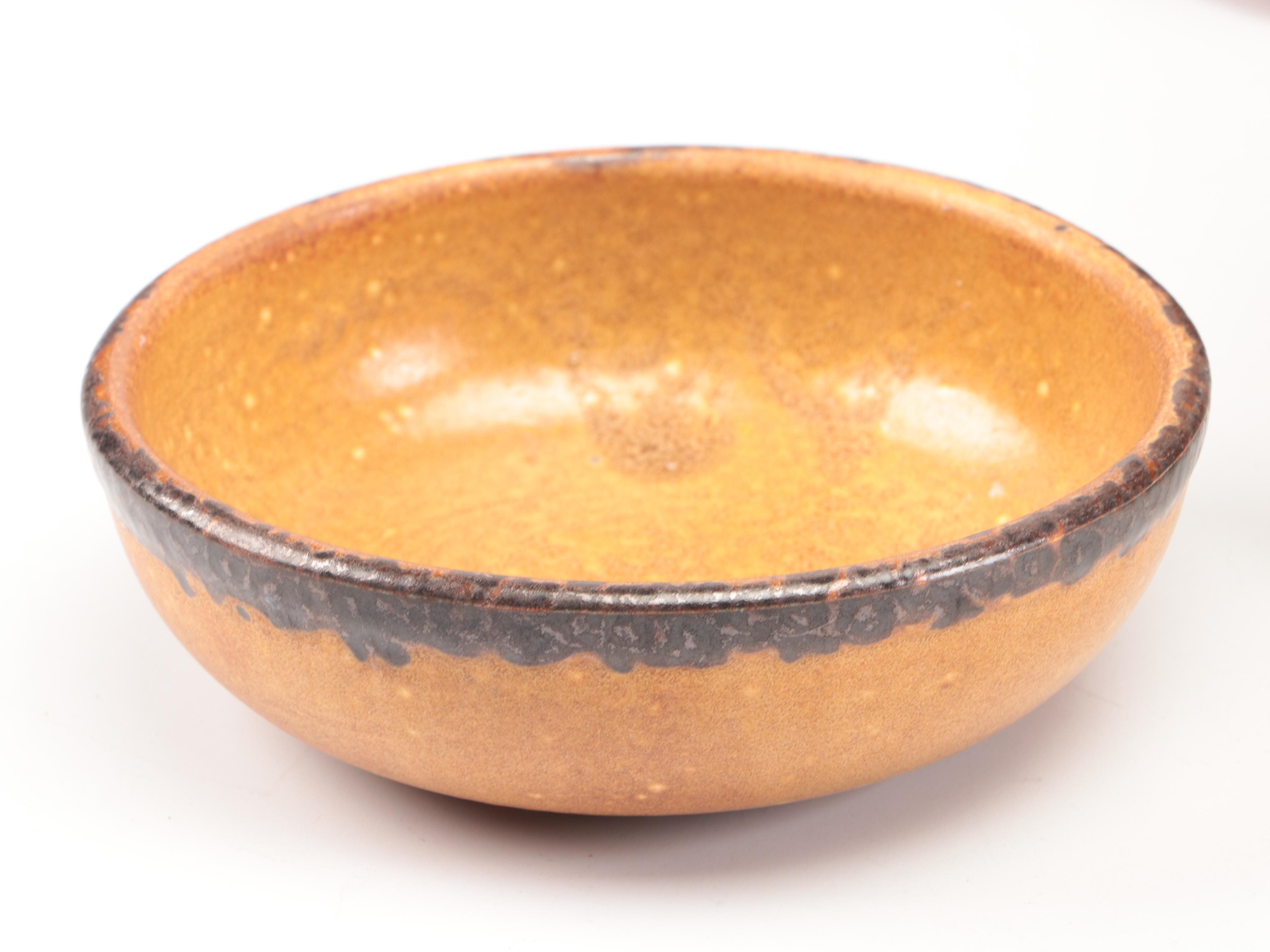 McCoy Pottery "Canyon" Southwestern Inspired Dinnerware, Mid to Late 20th C.