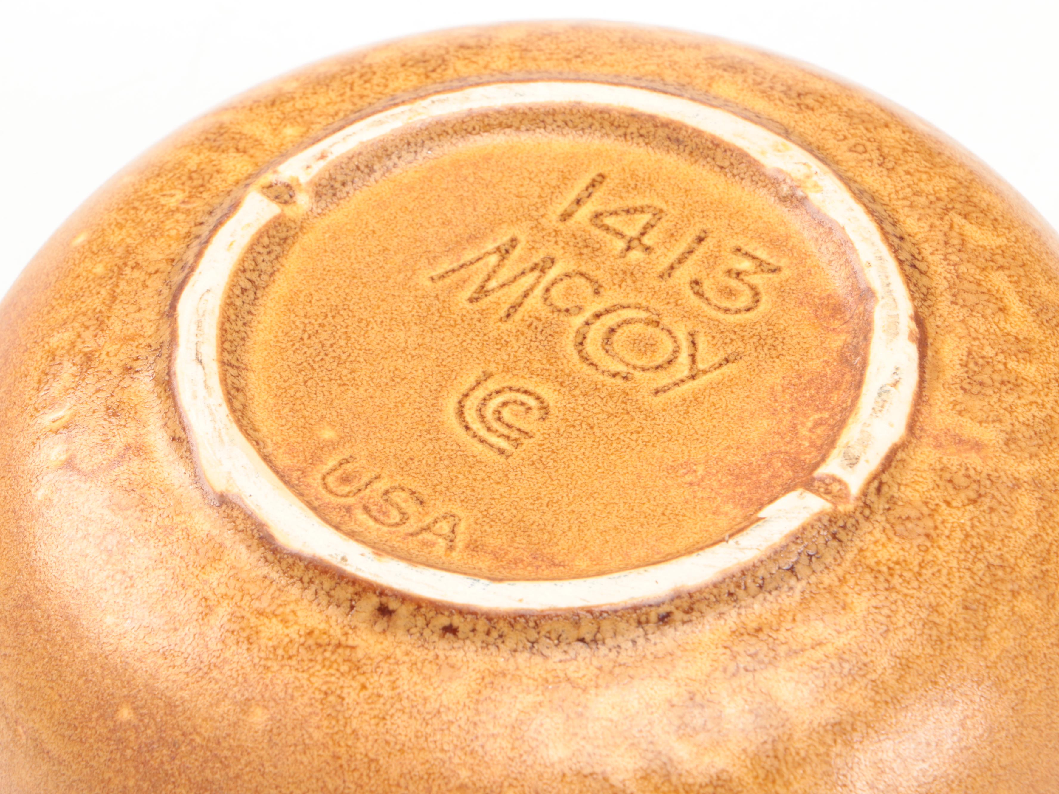 McCoy Pottery "Canyon" Southwestern Inspired Dinnerware, Mid to Late 20th C.