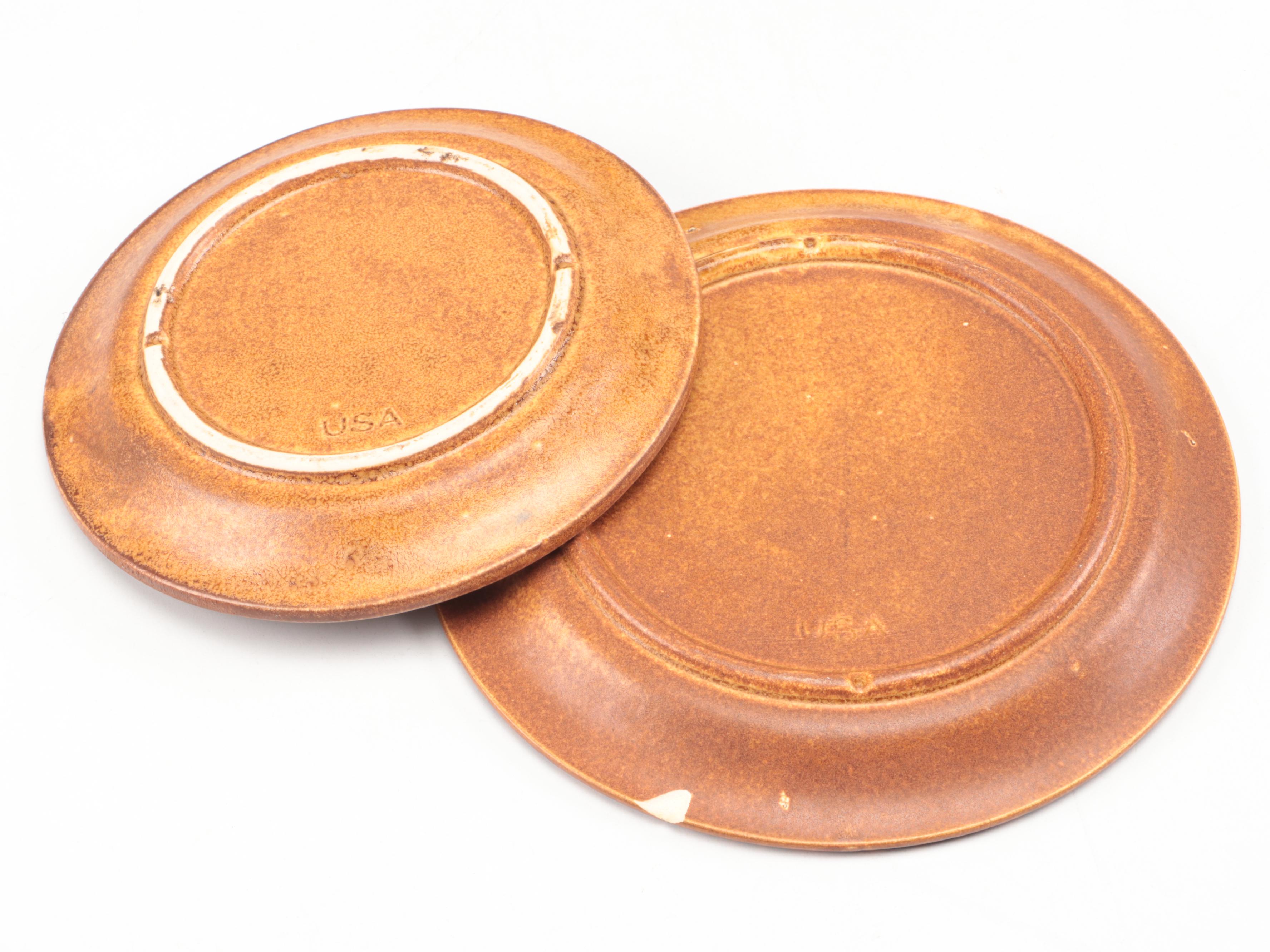 McCoy Pottery "Canyon" Southwestern Inspired Dinnerware, Mid to Late 20th C.