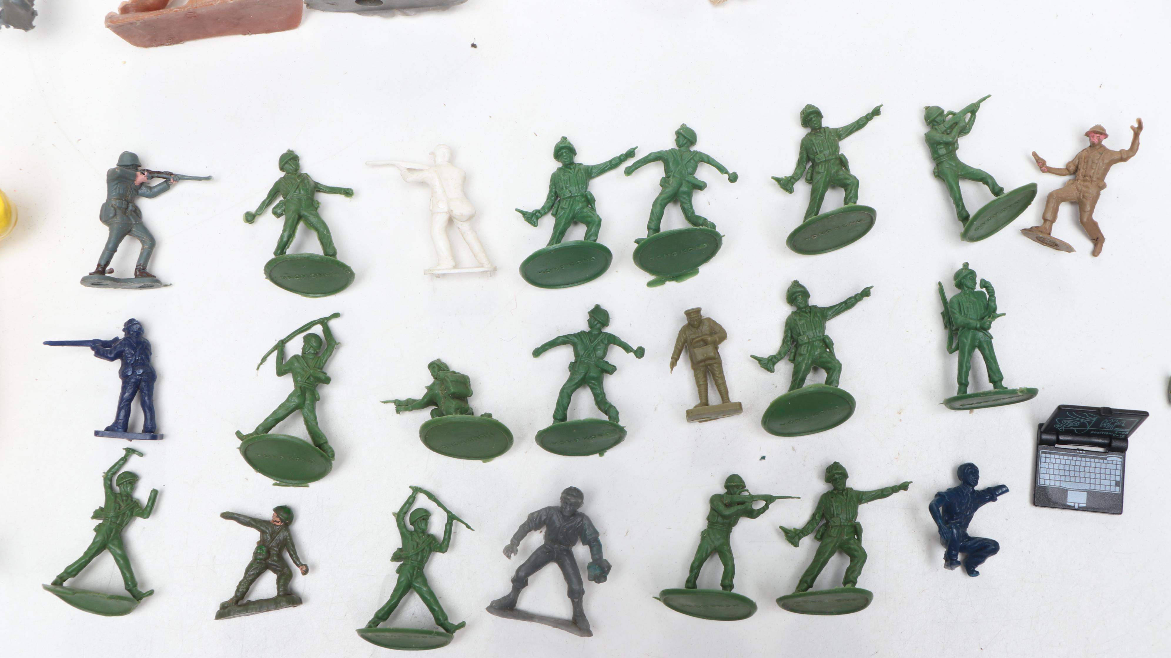 Cowboys and Native Americans Plastic Toys with Other Pretend Play Toys