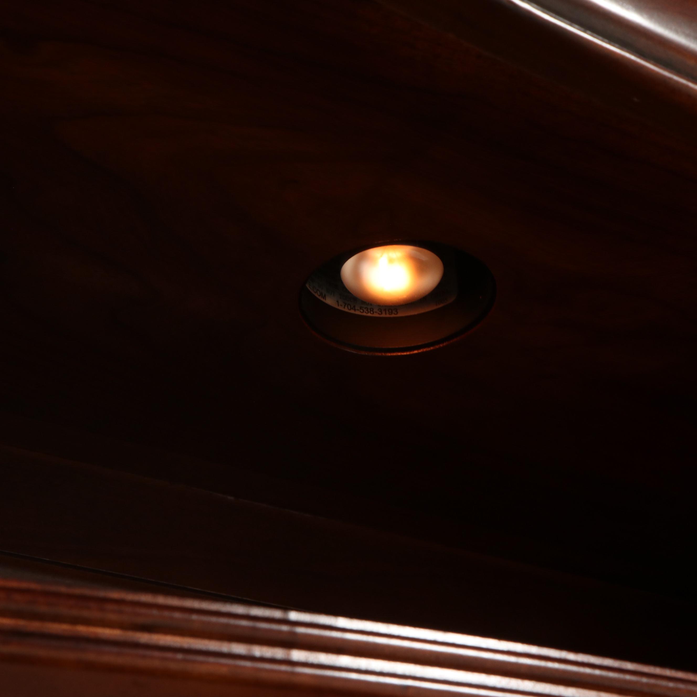 Hooker Furniture "Seven Seas" Mahogany Desk with Faux Leather Office Chair