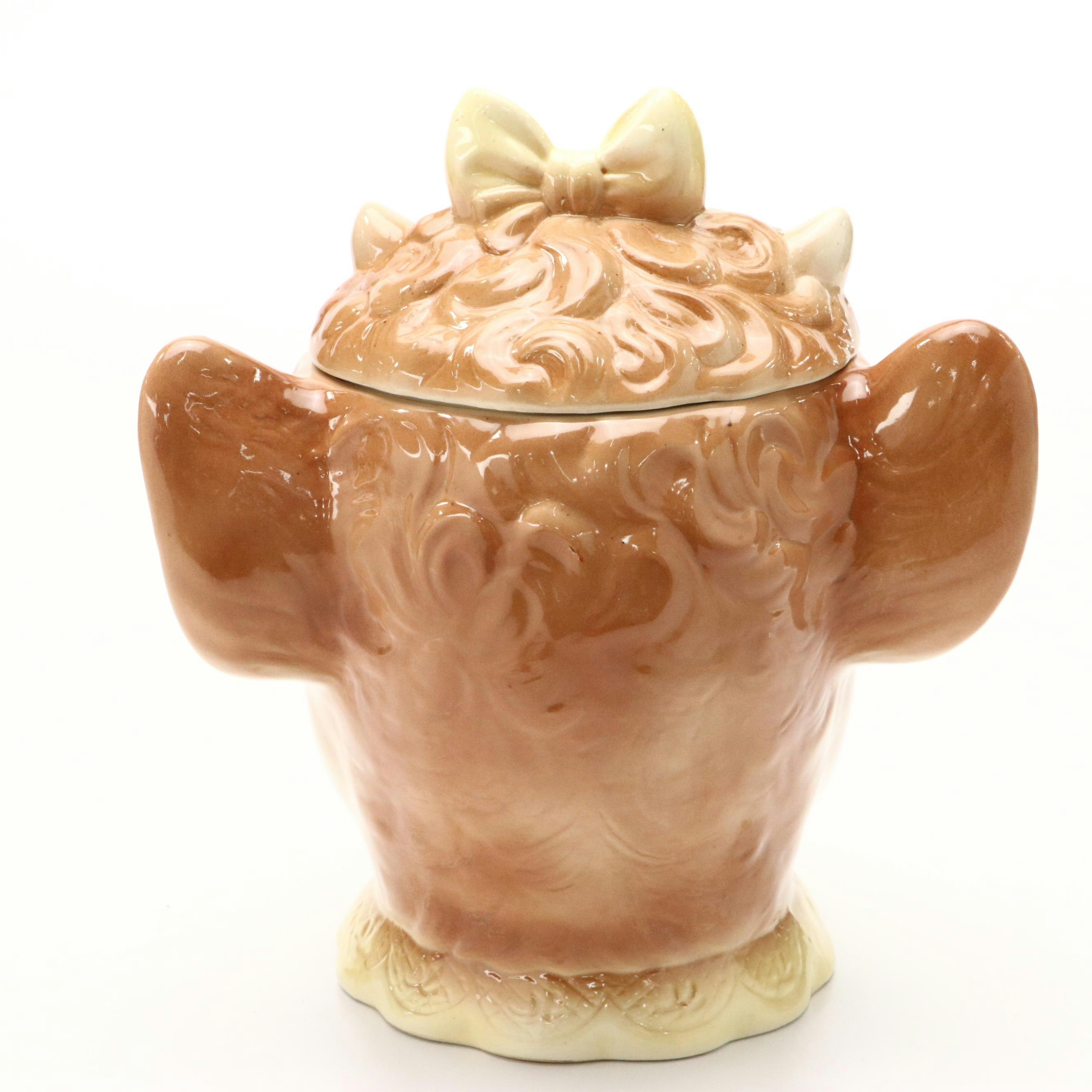 Borden "Elsie the Cow" Ceramic Cookie Jar with Mugs and More Collectibles