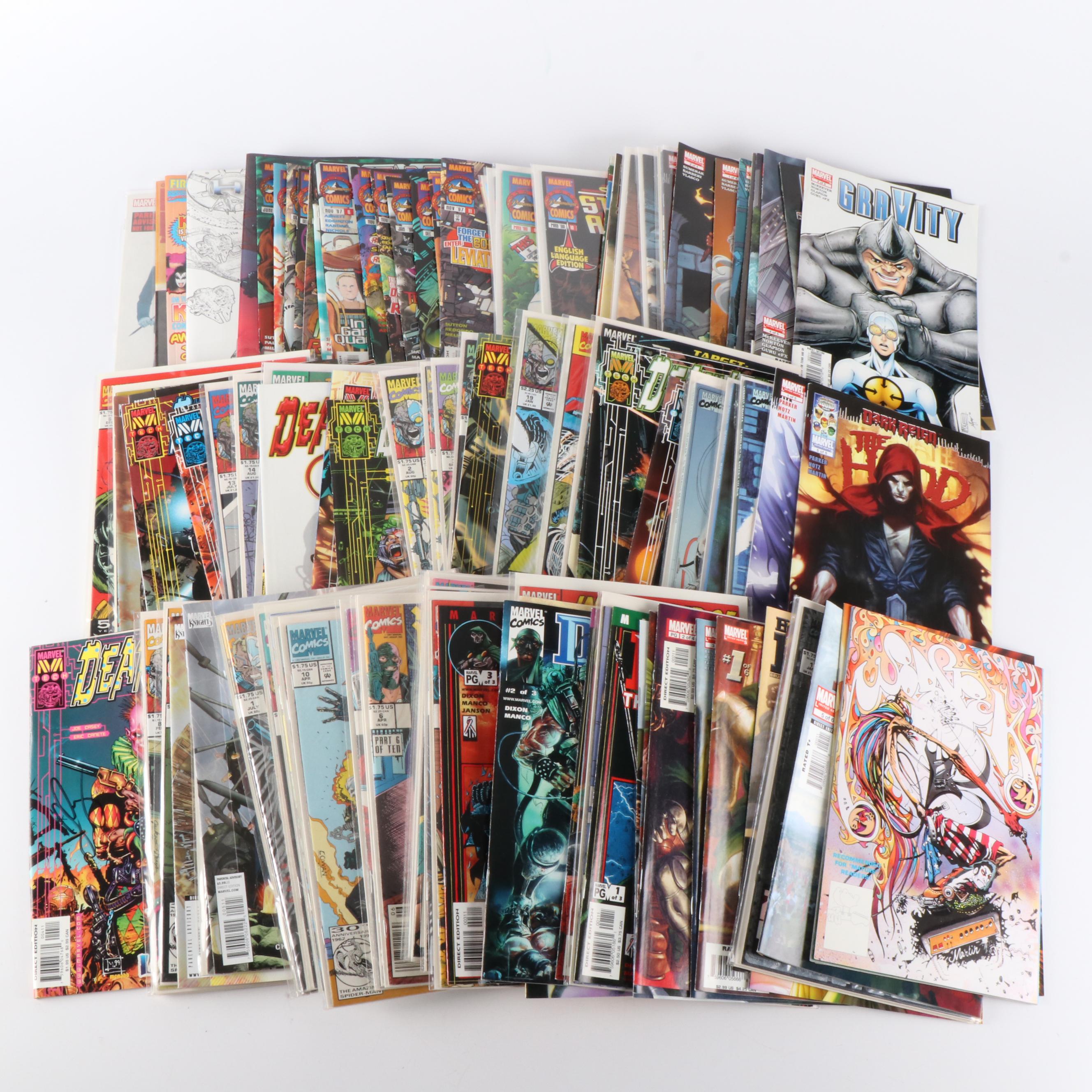 More Than 150 Modern Age Comics Including "Star Trek"," Halo" and "Deathlok"