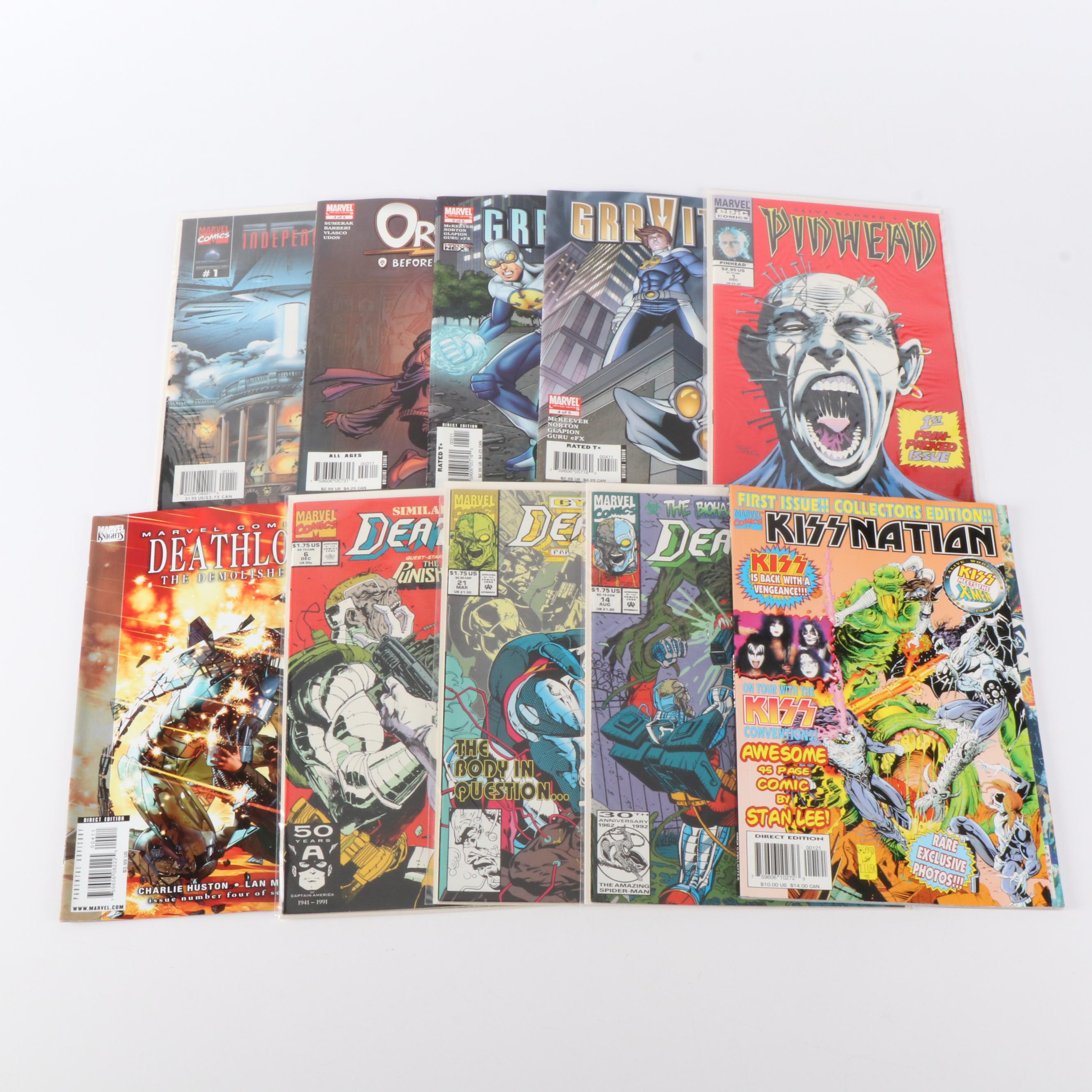 More Than 150 Modern Age Comics Including "Star Trek"," Halo" and "Deathlok"