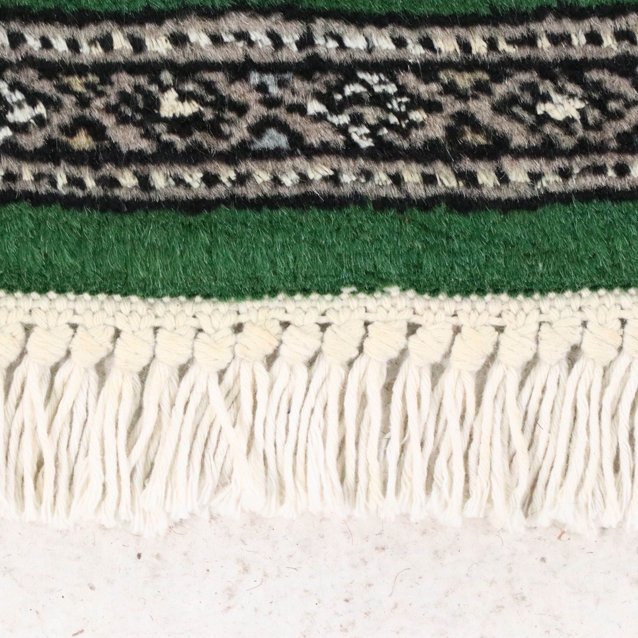 8'11 x 12'1 Hand-Knotted Pakistani Bokhara Room Sized Rug