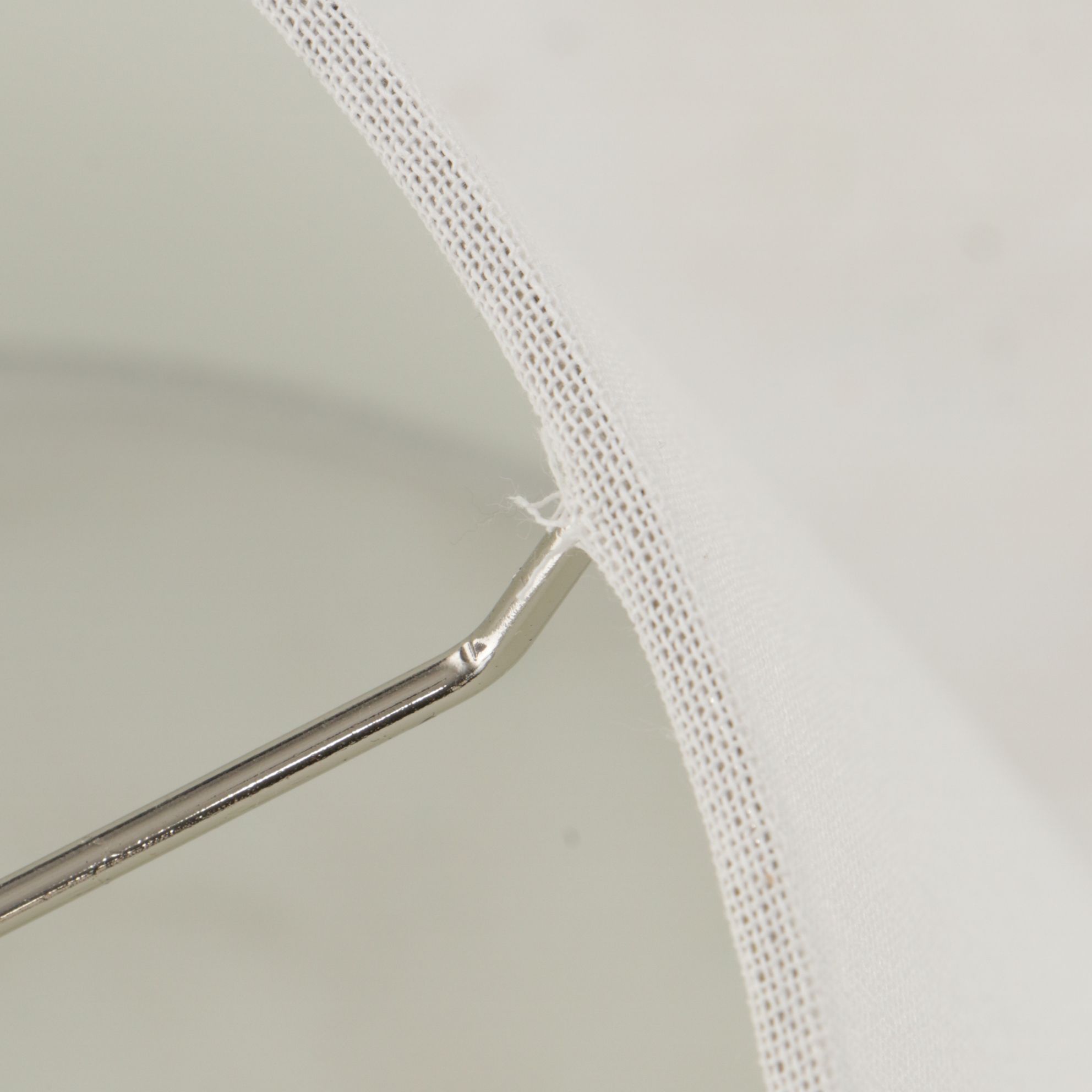 Fluted Azure Ceramic Table Lamp with Cotton Drum Shade