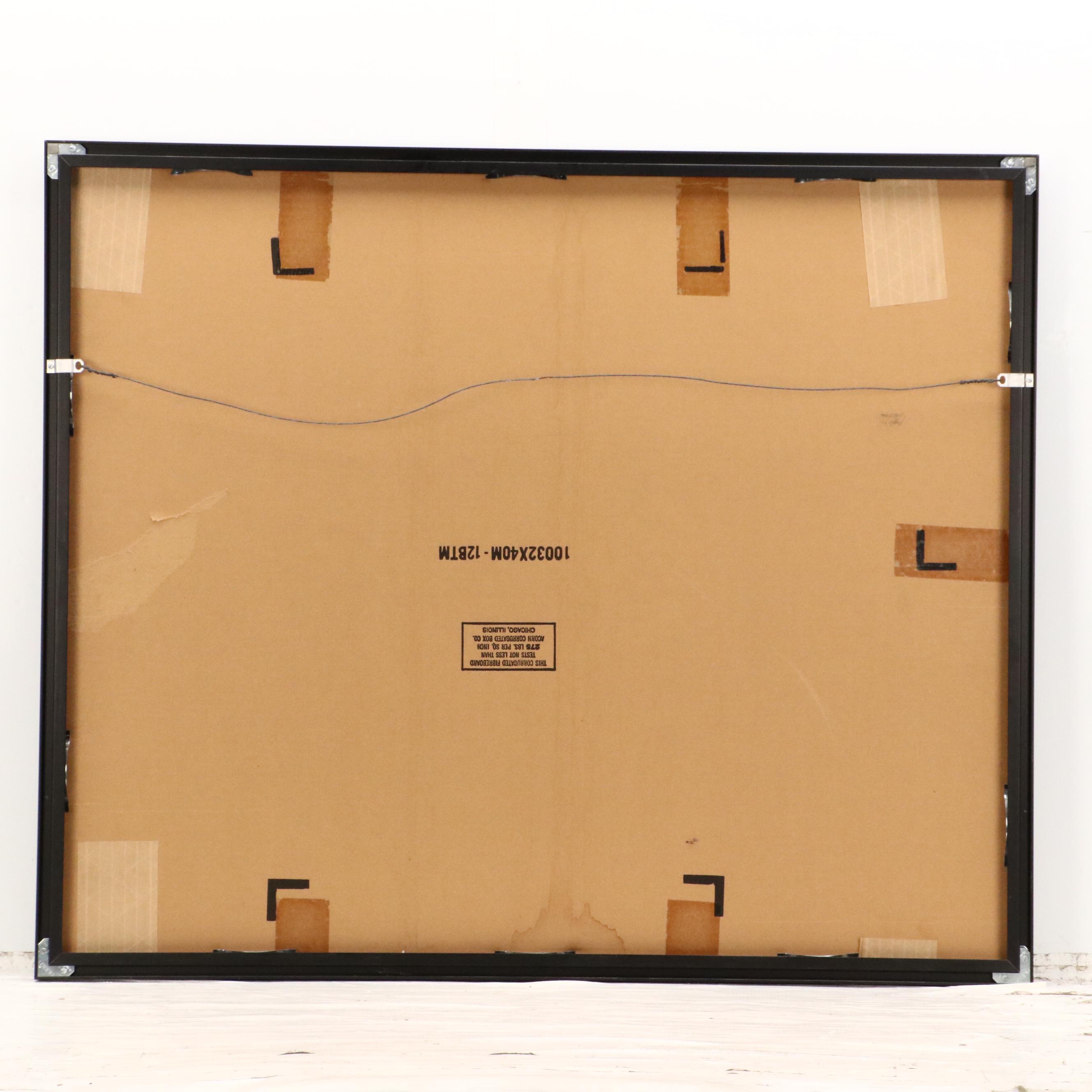 Linda Steffen Williams Offset Lithograph "Loon Lake," Late 20th Century