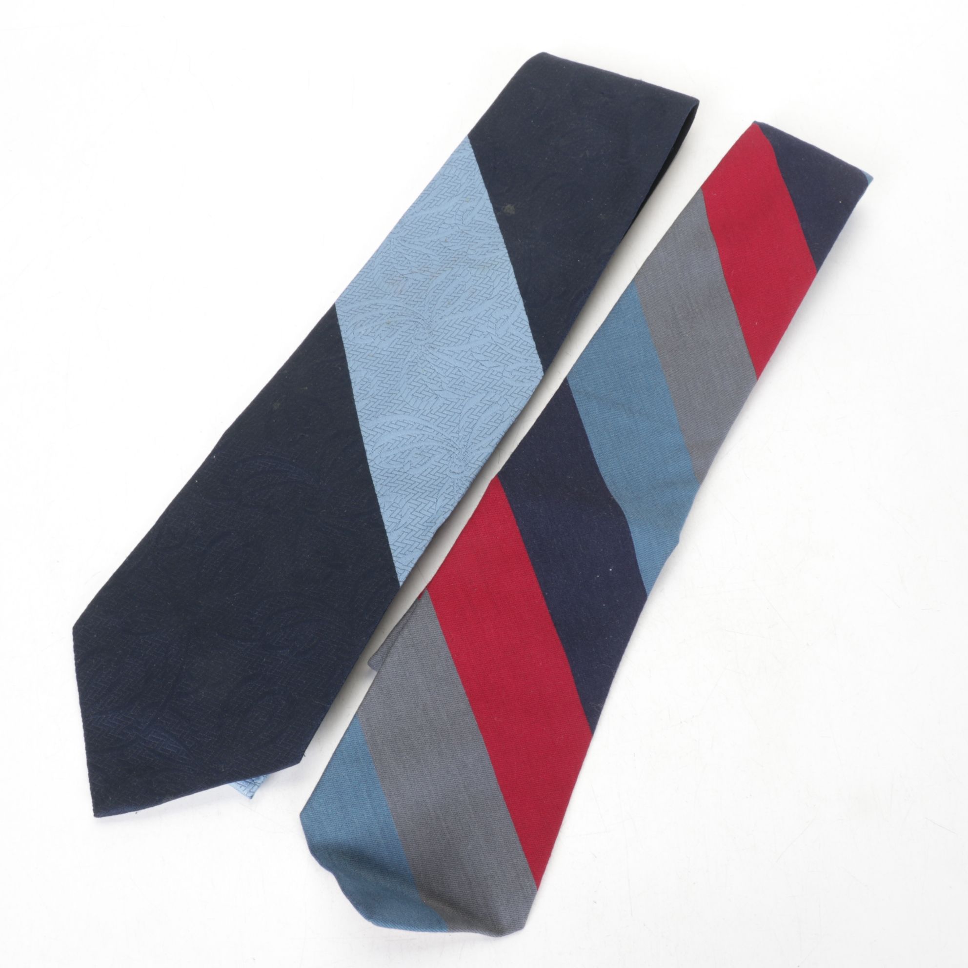 Stripe and Nautical Neckties by Grodins, Beekman Place, Rhodia and More