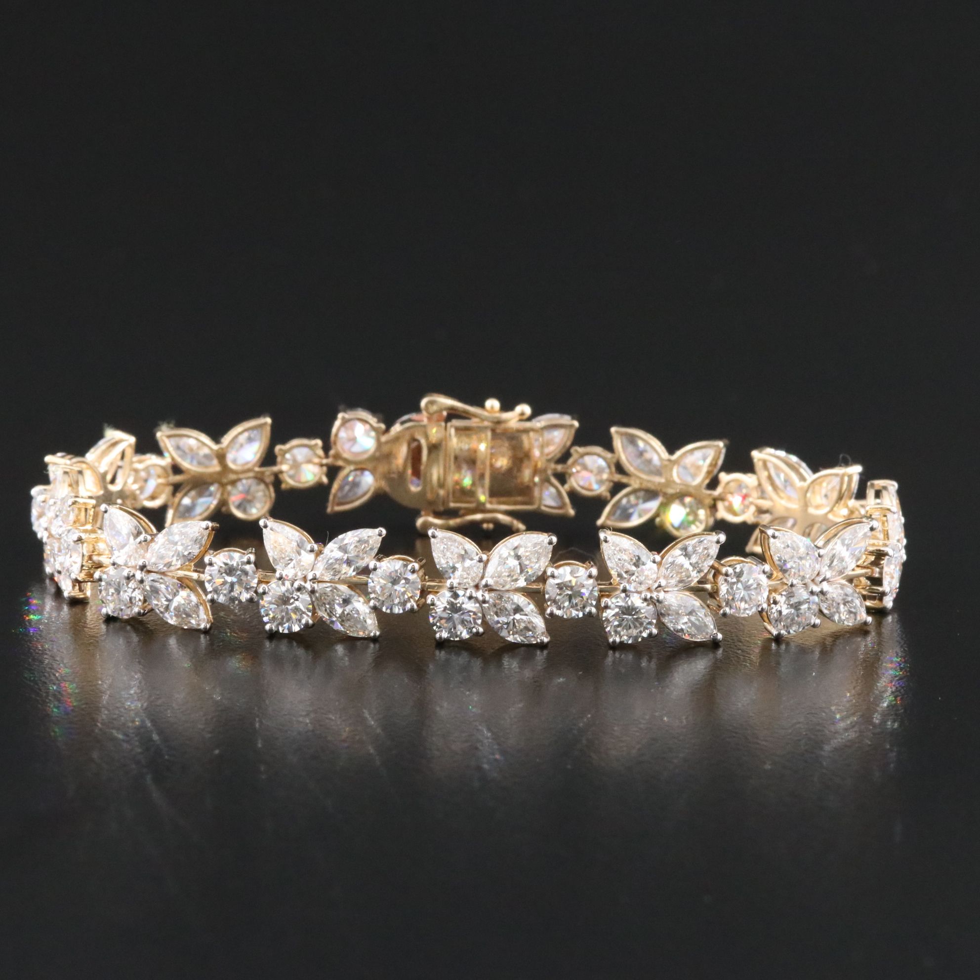 14K 20.19 CTW Lab Grown Diamond Bracelet