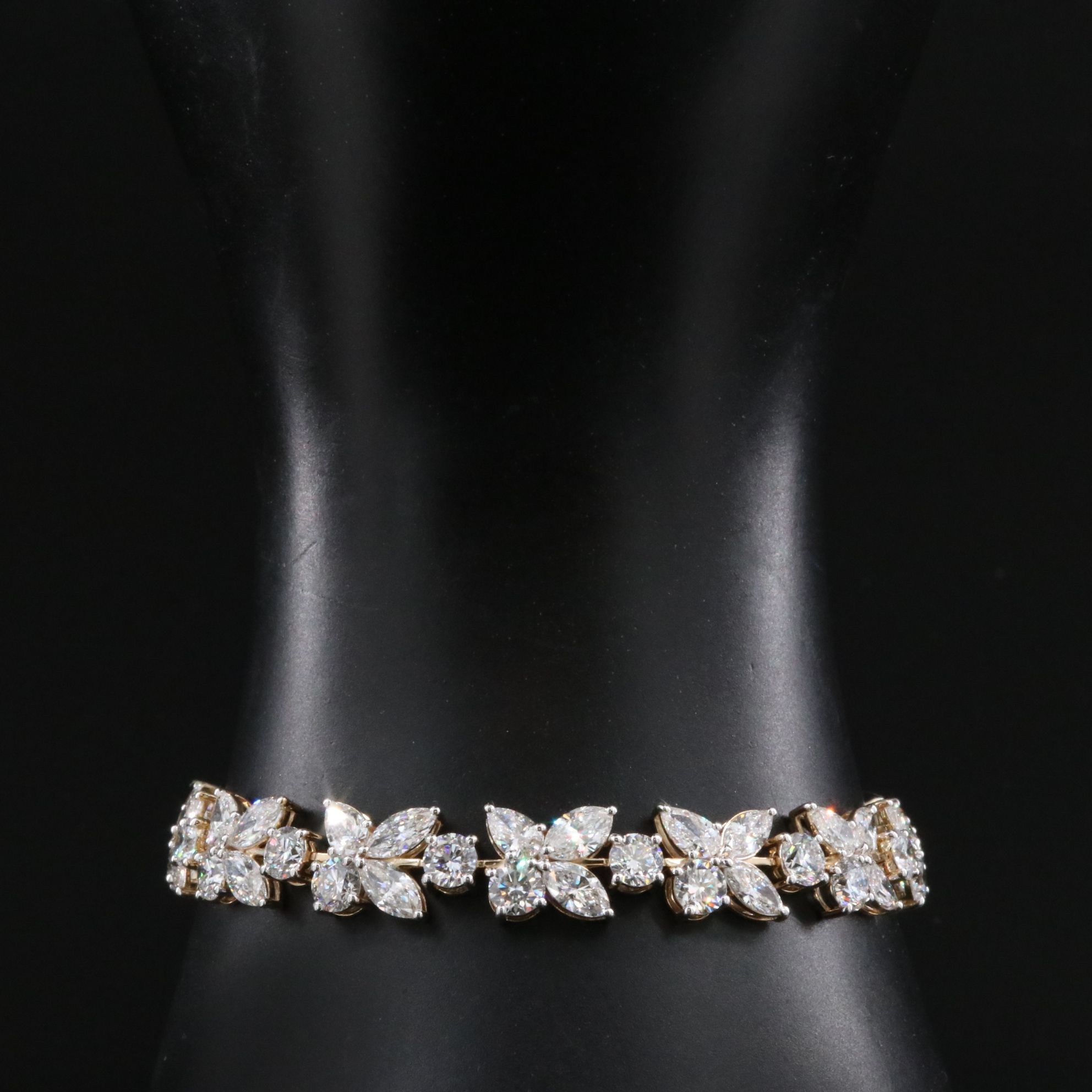 14K 20.19 CTW Lab Grown Diamond Bracelet