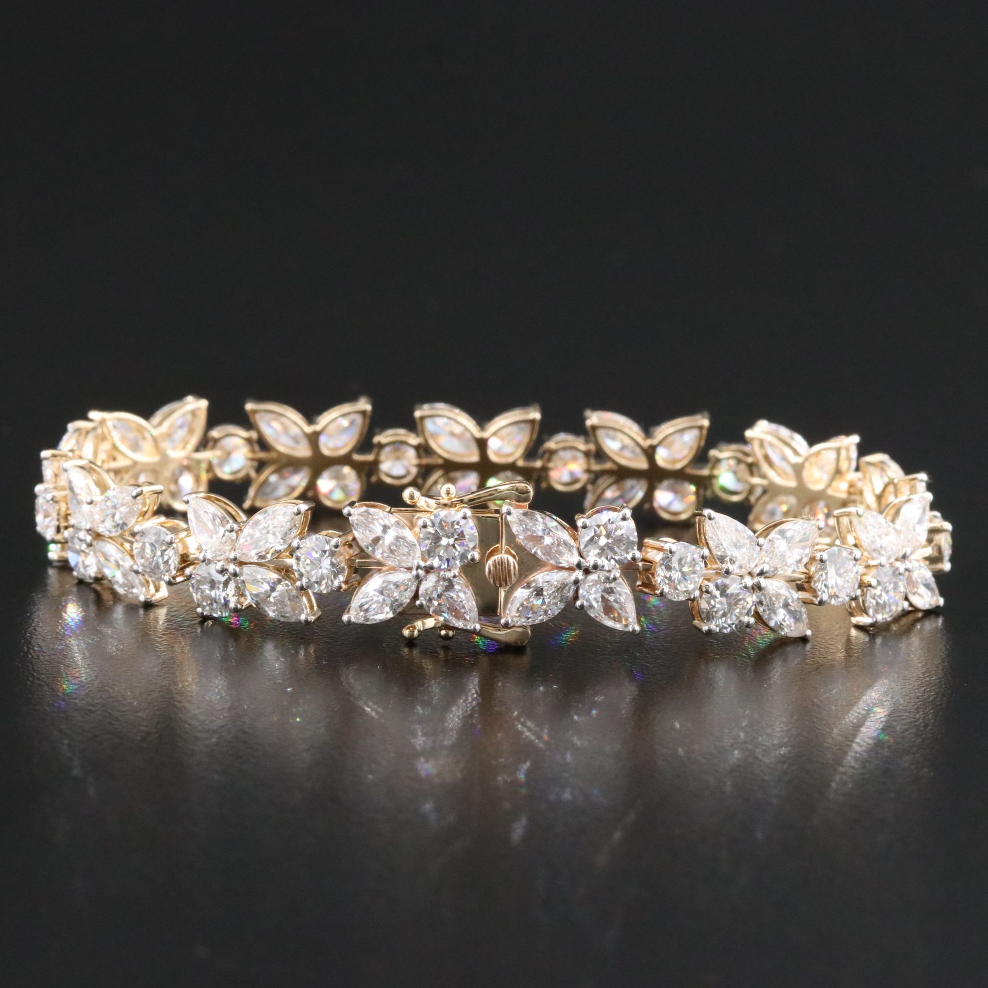 14K 20.19 CTW Lab Grown Diamond Bracelet
