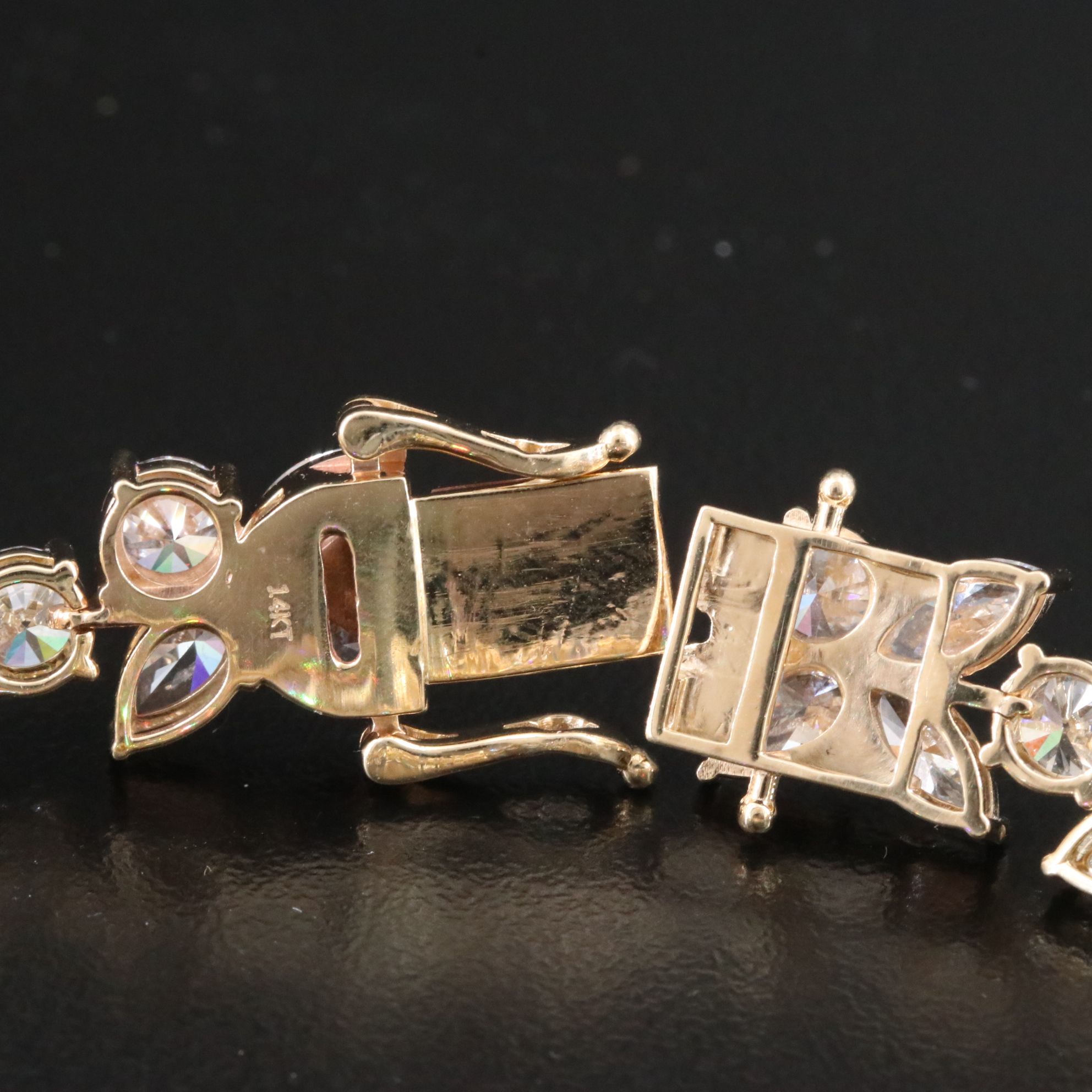 14K 20.19 CTW Lab Grown Diamond Bracelet