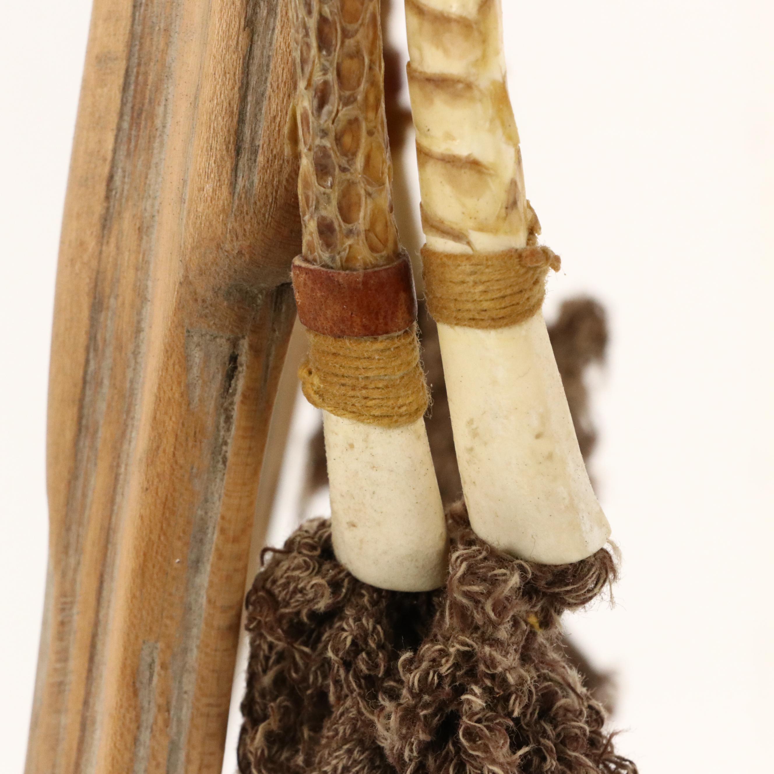 Robert Beaven Folk Art Sculpture of Organic Materials