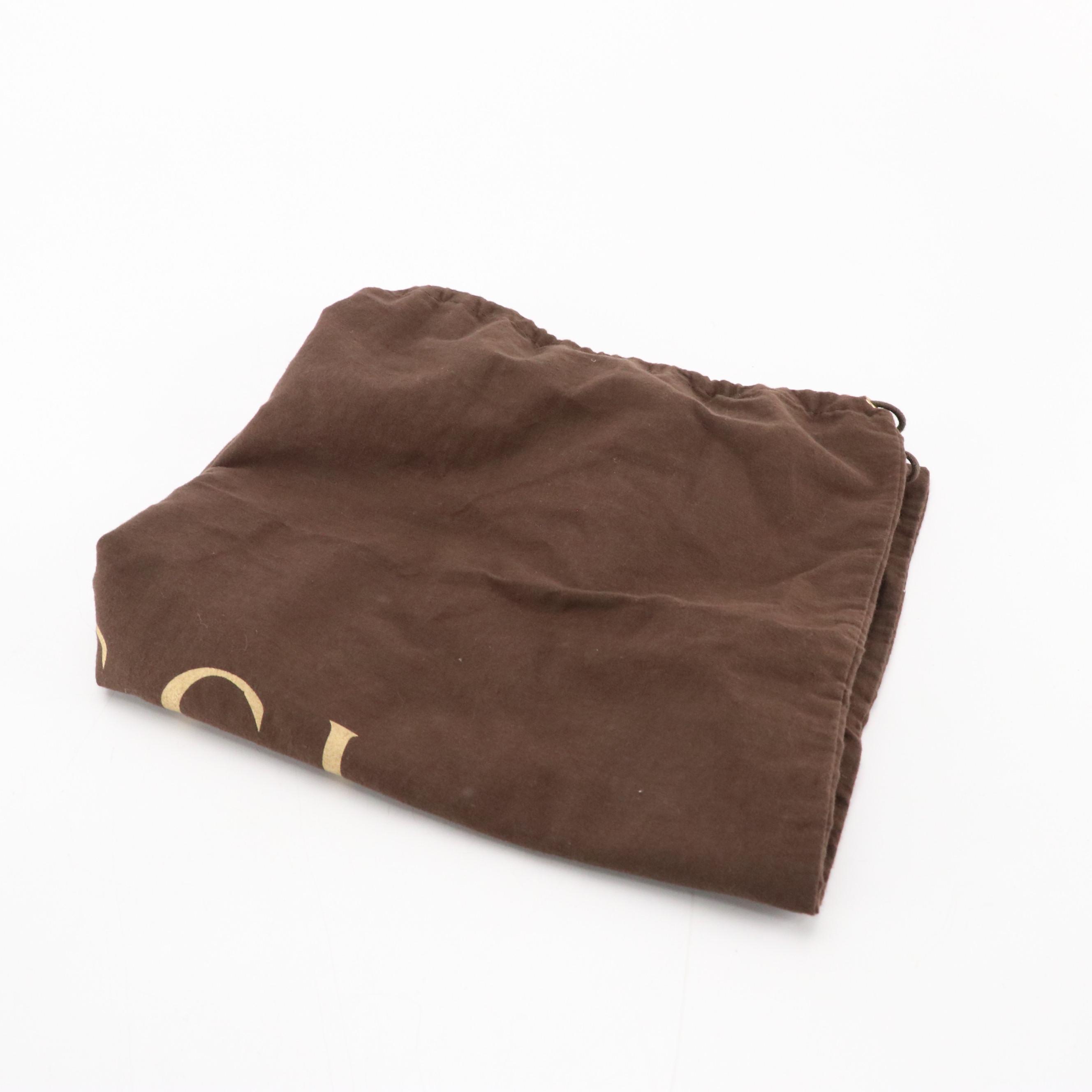 Gucci Bamboo Handle Shopper Tote in Flora Canvas and Deep Blue Calfskin Leather