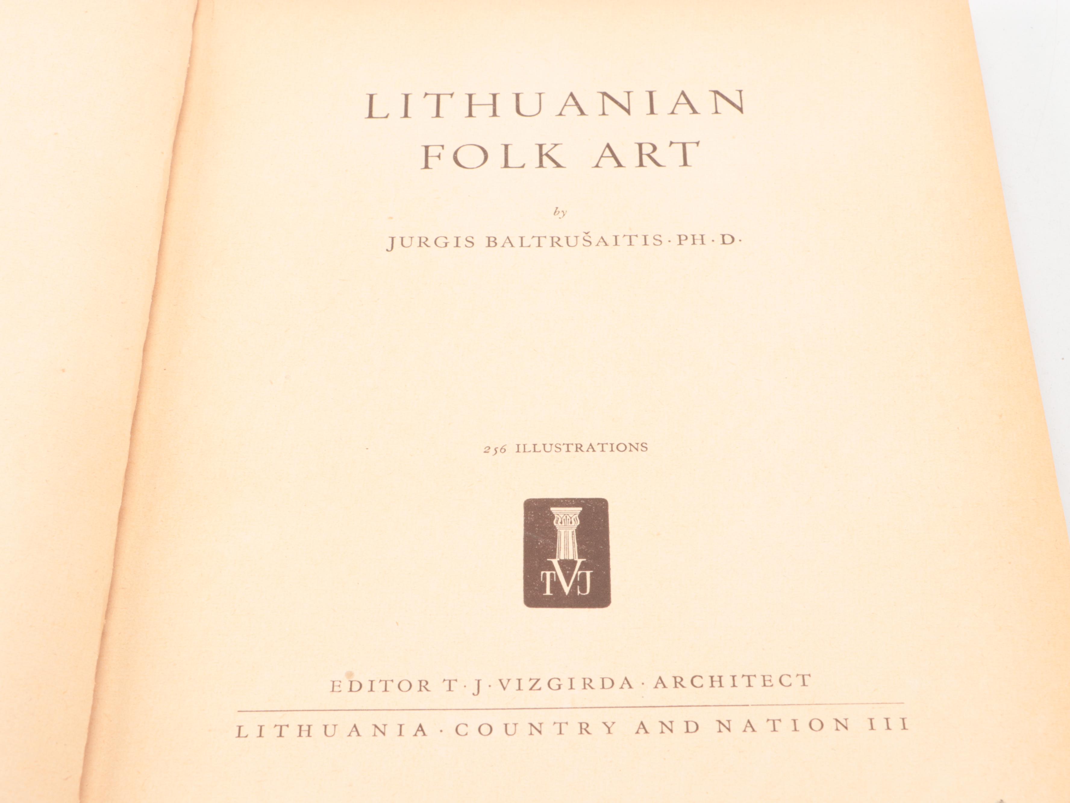 "Encyclopedia of Needlework," "Lithuanian Folk Art," and More Hobby Books