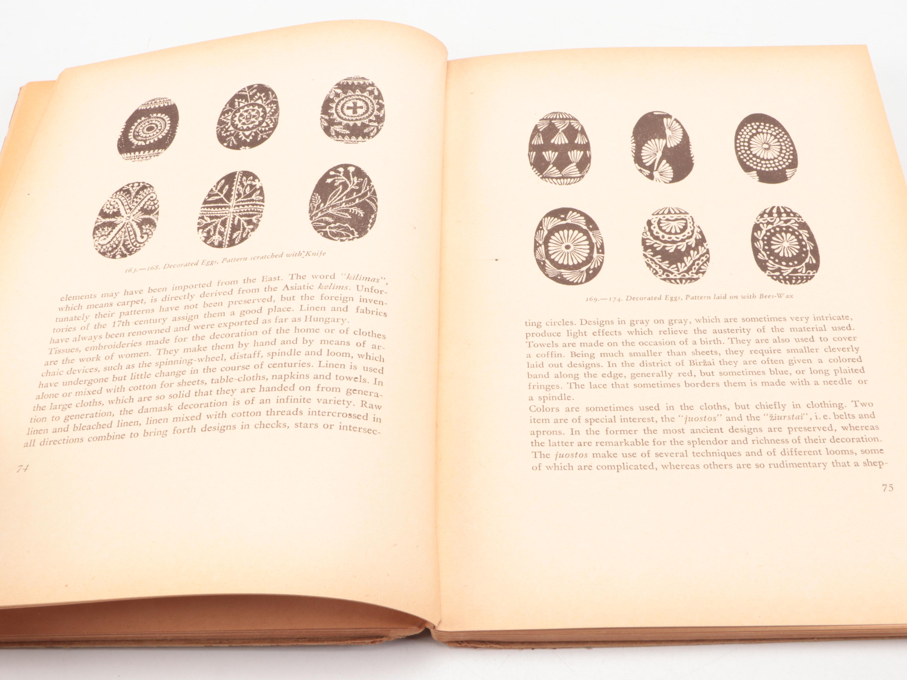 "Encyclopedia of Needlework," "Lithuanian Folk Art," and More Hobby Books