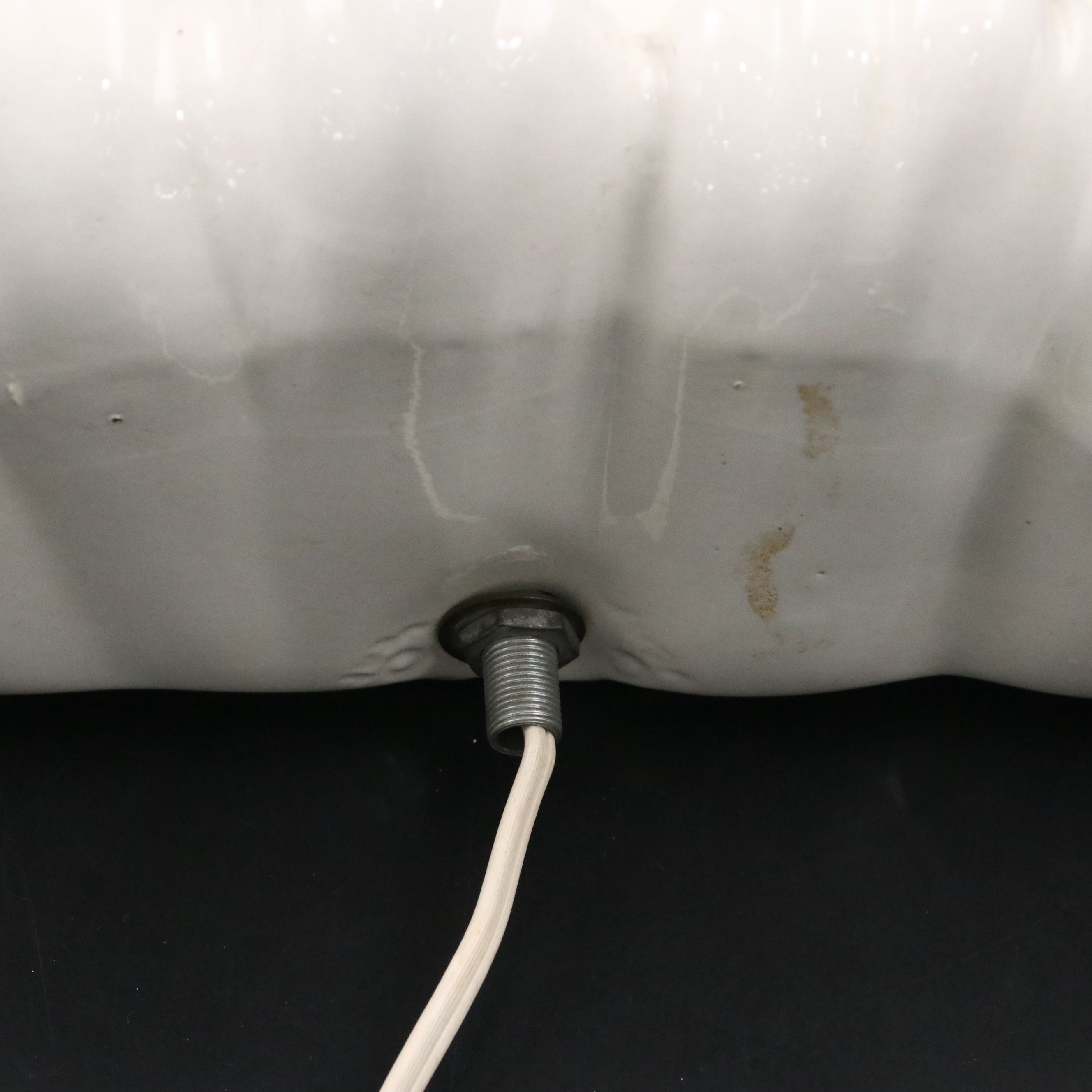 Atlantic Mold White Ceramic Illuminated Christmas Tree Wall Hanging