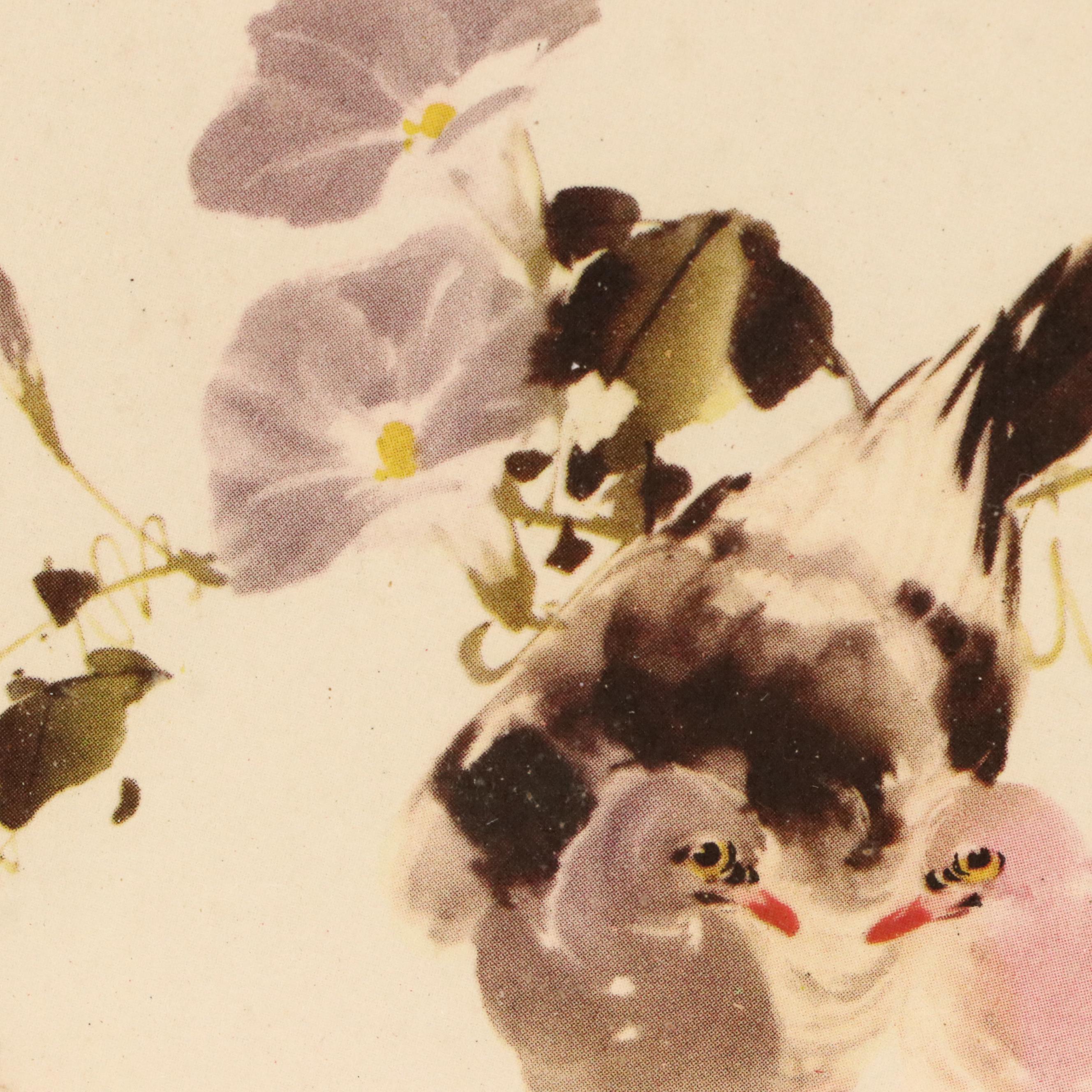 Offset Lithographs of Chinese Scenes with Figures, Fish, and Birds, 20th Century