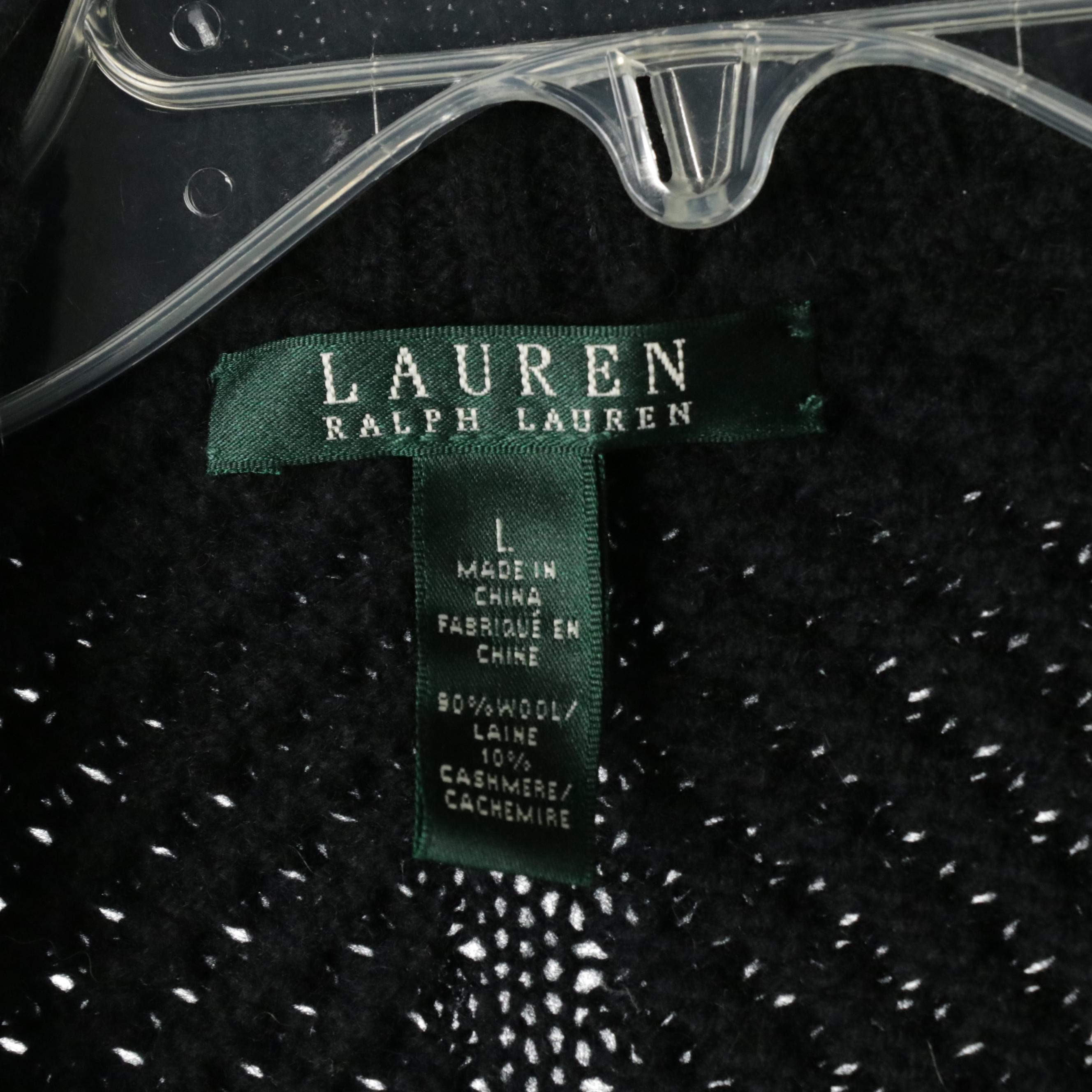 Lauren by Ralph Lauren Tuxedo Jacket & Trousers, Tops, Turtlenecks & Knit Jacket