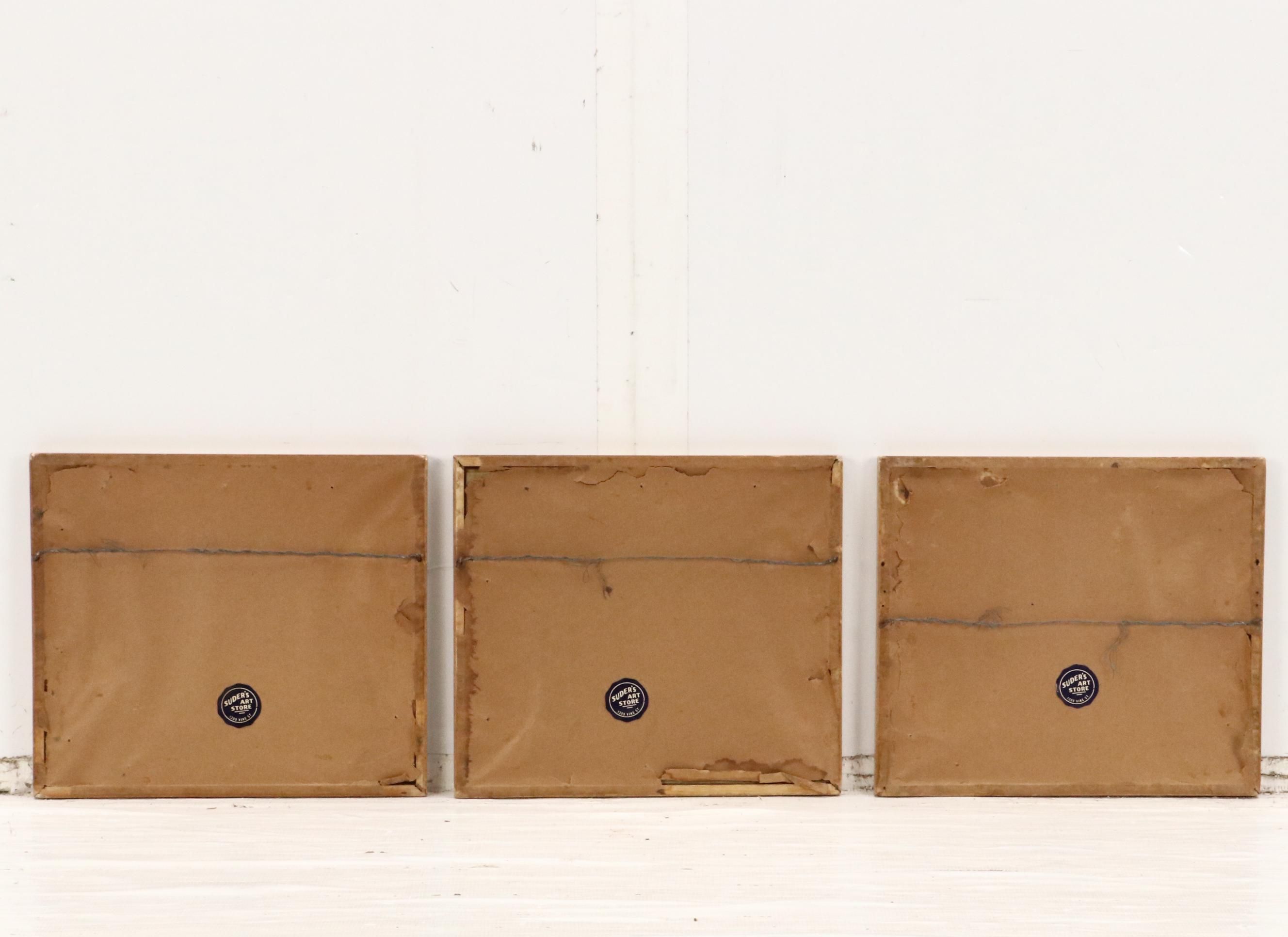 Offset Lithographs of Chinese Scenes with Figures, Fish, and Birds, 20th Century