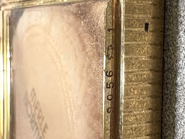 Raymond C. Yard for May Co. Art Deco 14K, Platinum Sapphire and Diamond Compact