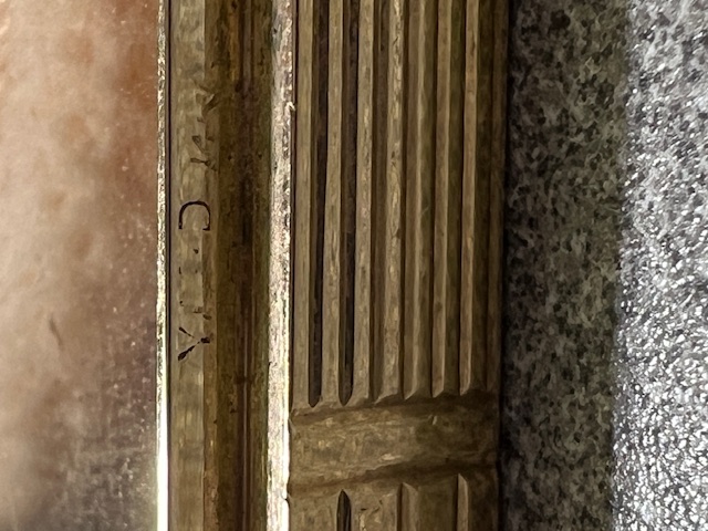 Raymond C. Yard for May Co. Art Deco 14K, Platinum Sapphire and Diamond Compact