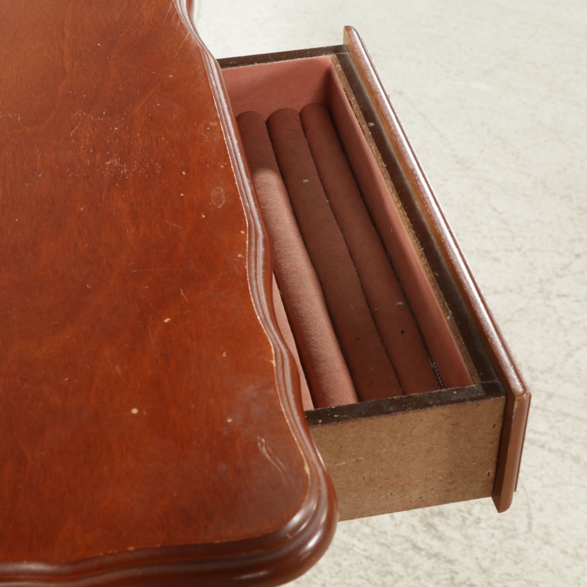 Queen Anne Style Jewelry Chest