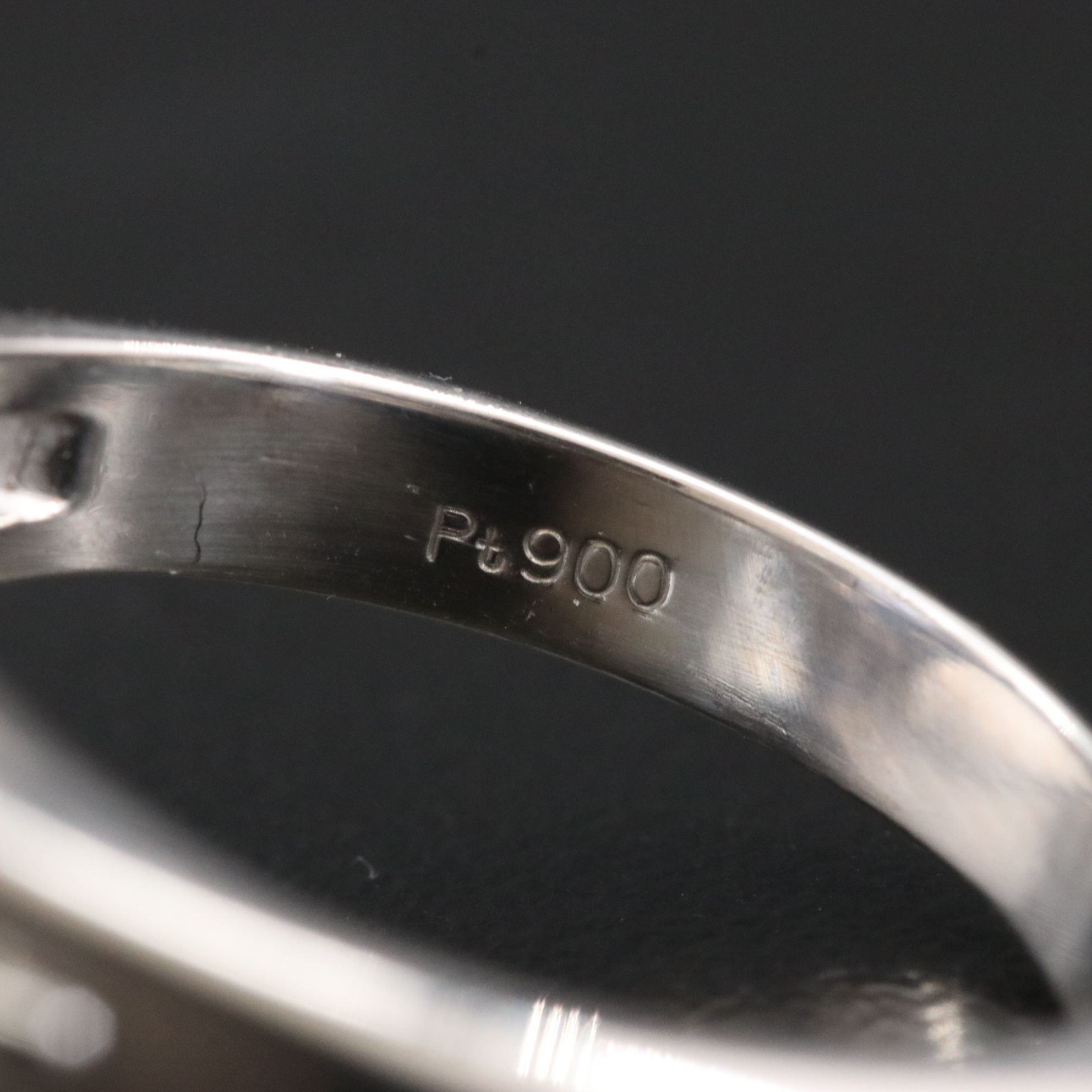 Platinum Sapphire and 1.13  CTW Diamond Ballerina Ring