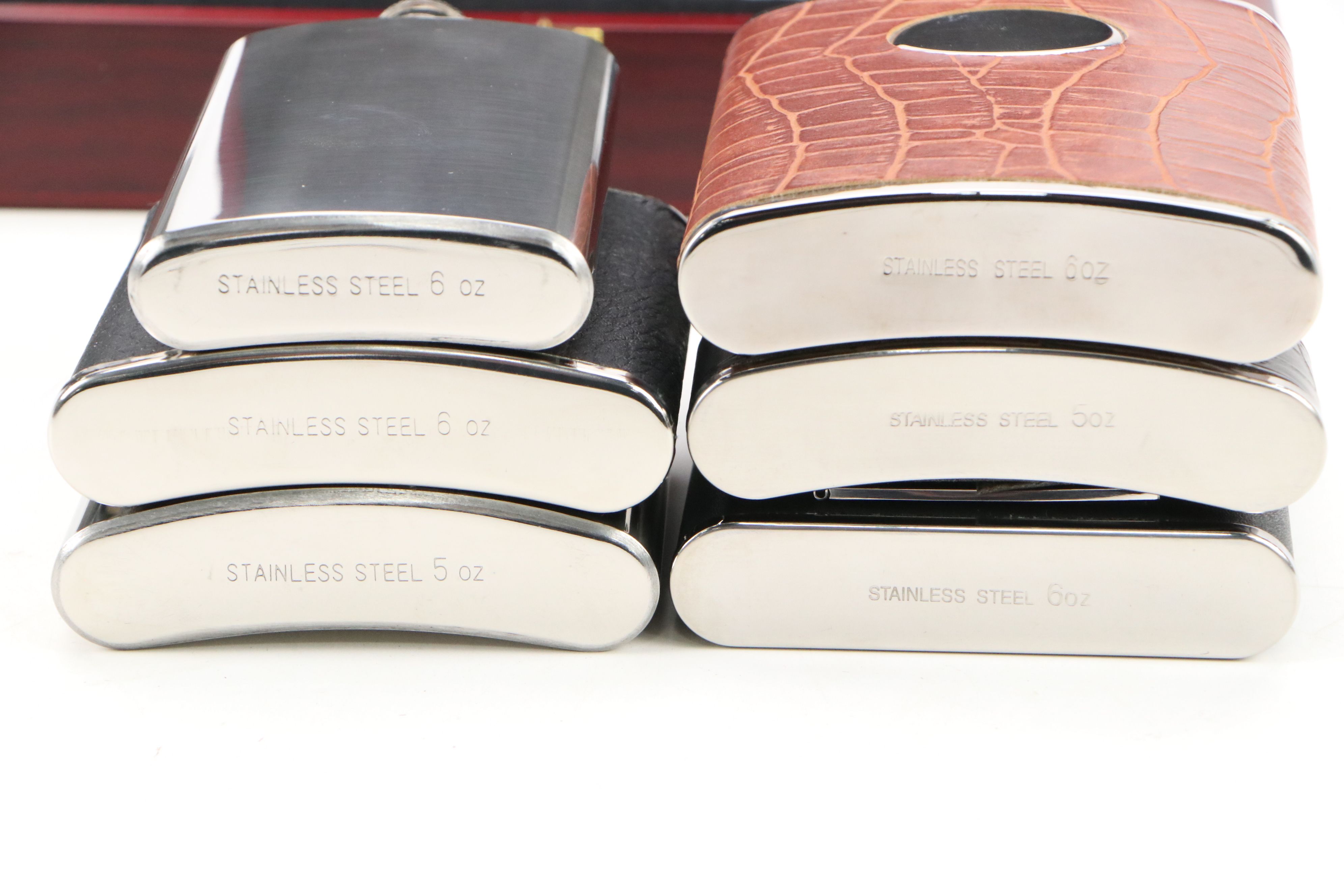 Rebel Stainless Steel Flasks with Flask Set