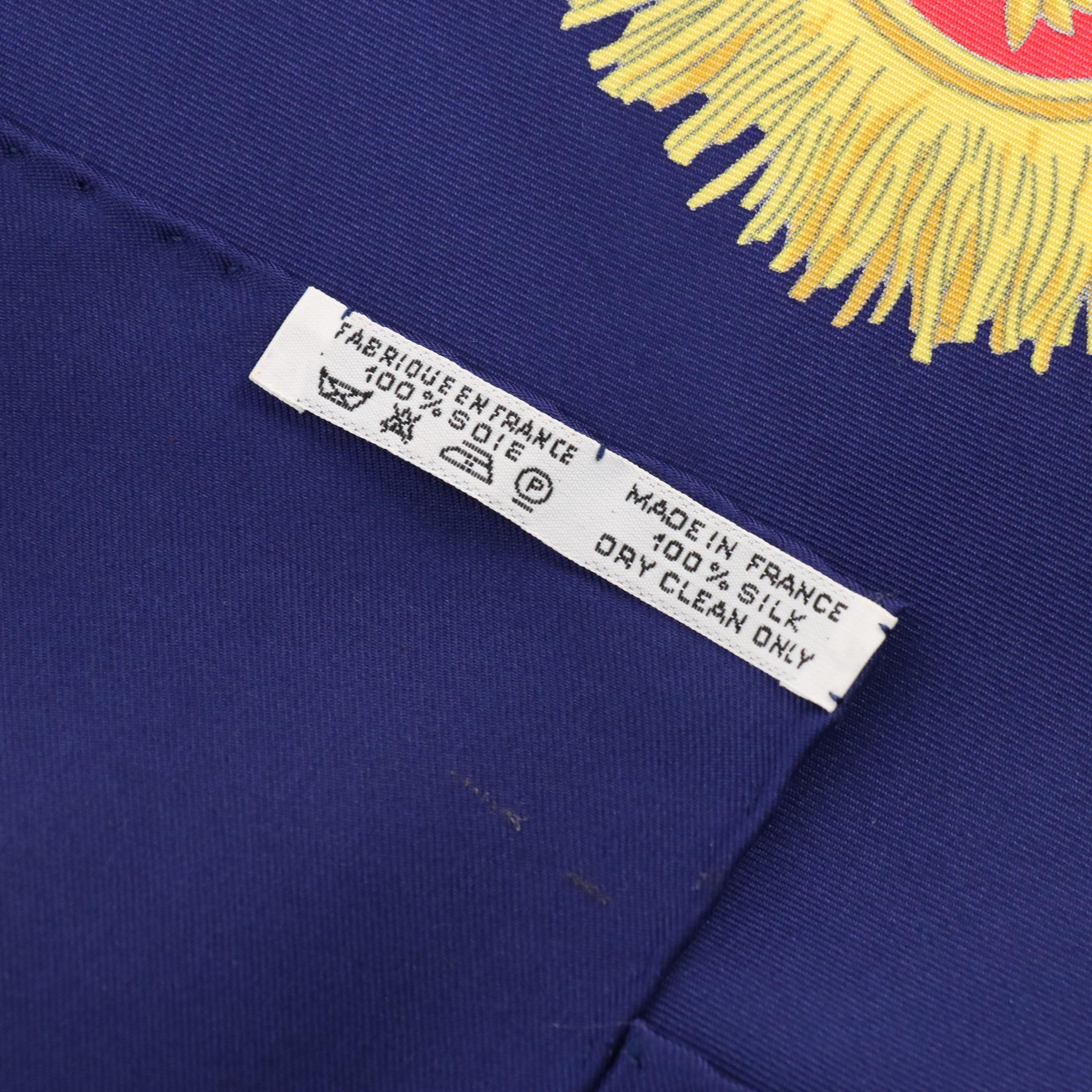 Hermès "Real Escuela Andaluza Del Arte Equestre" Silk Twill Scarf 90