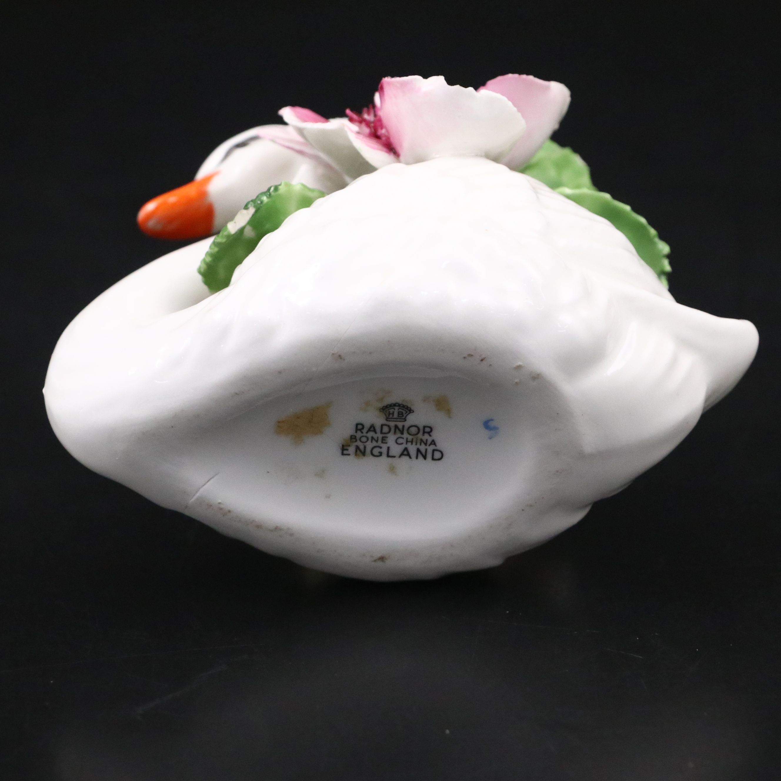 Chorley and Radnor English Bone China Floral Figurines, Mid to Late 20th Century