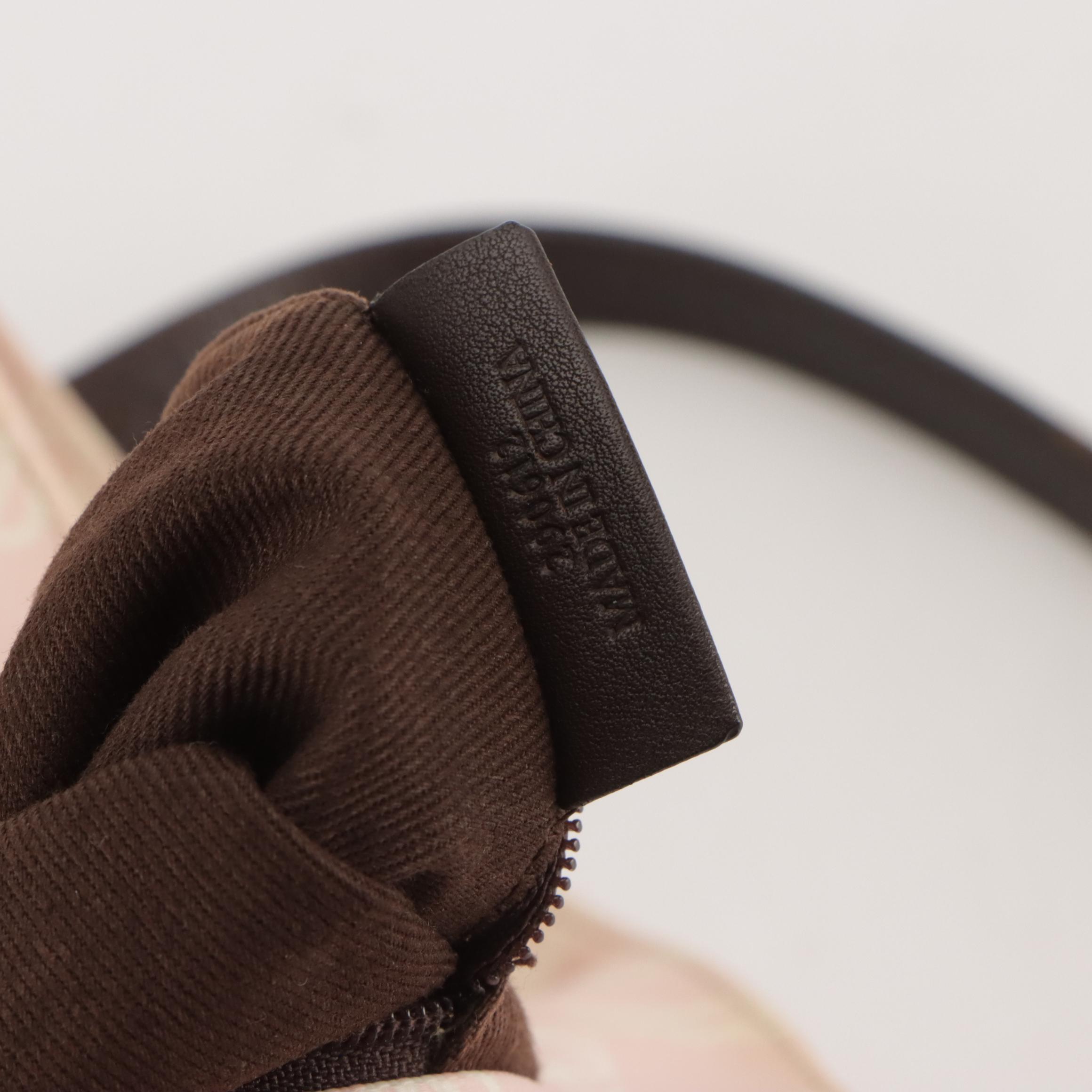 Loewe Anagram Coated Canvas and Leather Tote