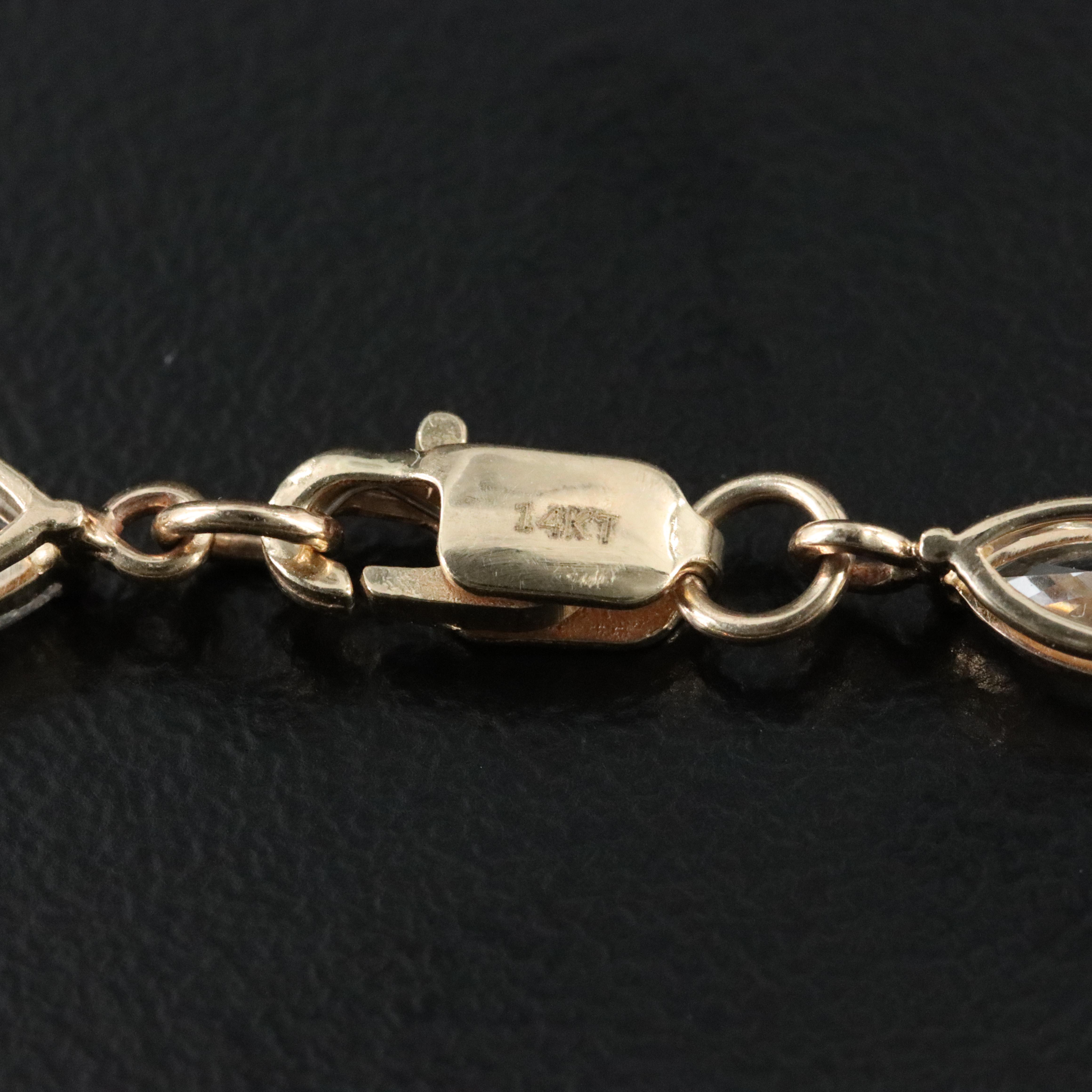 14K 19.83 CTW Lab Grown Diamond Bracelet