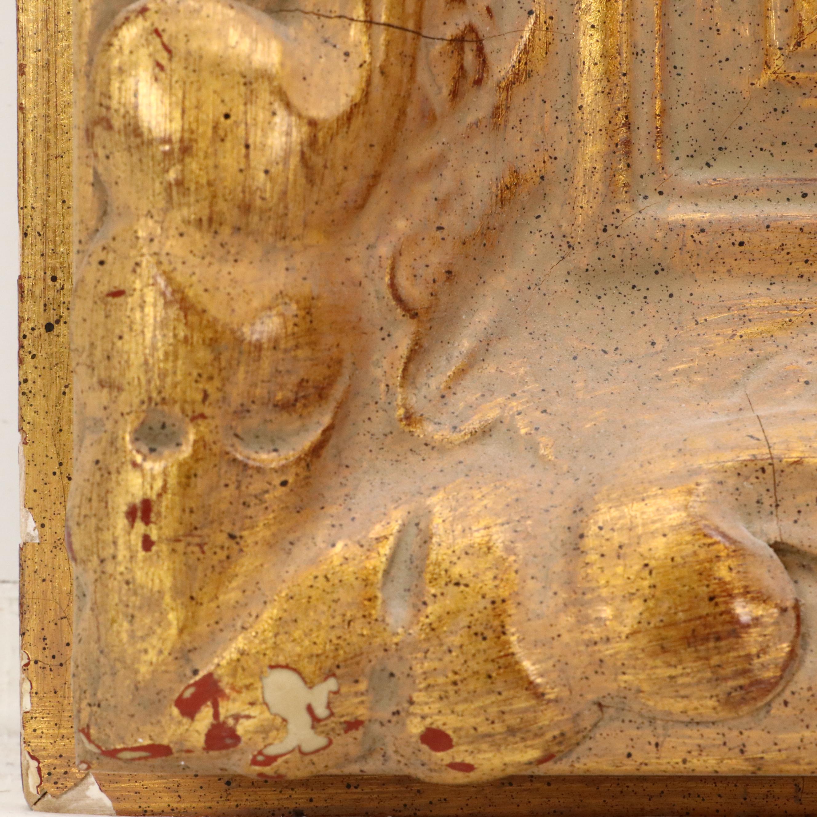 Reid Gardner Tempera Portrait of Topless Woman "Summer of the Ankh," 1967