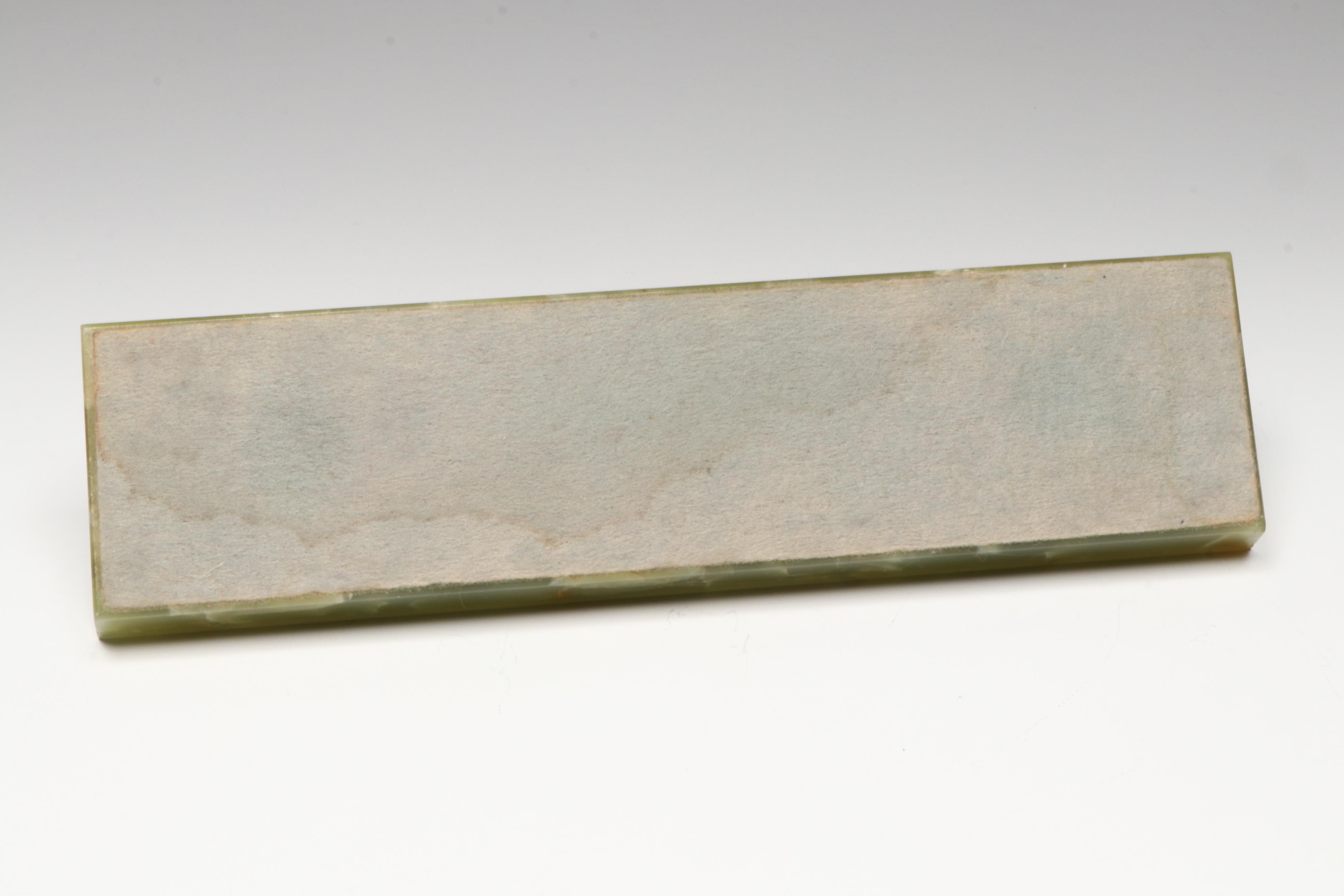 Cross 10K Gold Filled Pens with Green Banded Calcite Pen Holder