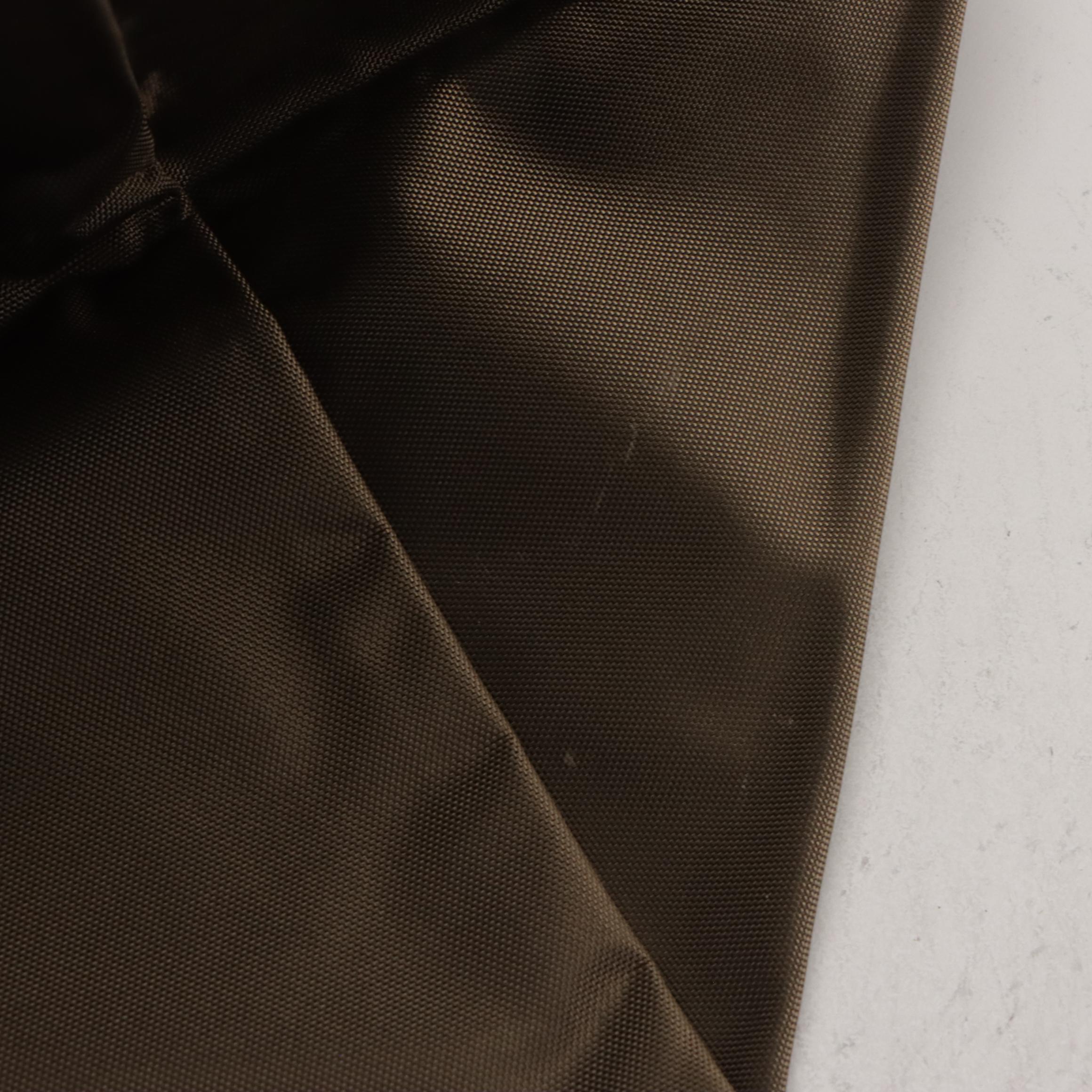 Longchamp Le Pliage Short Handle Large Travel Bag in Taupe Nylon