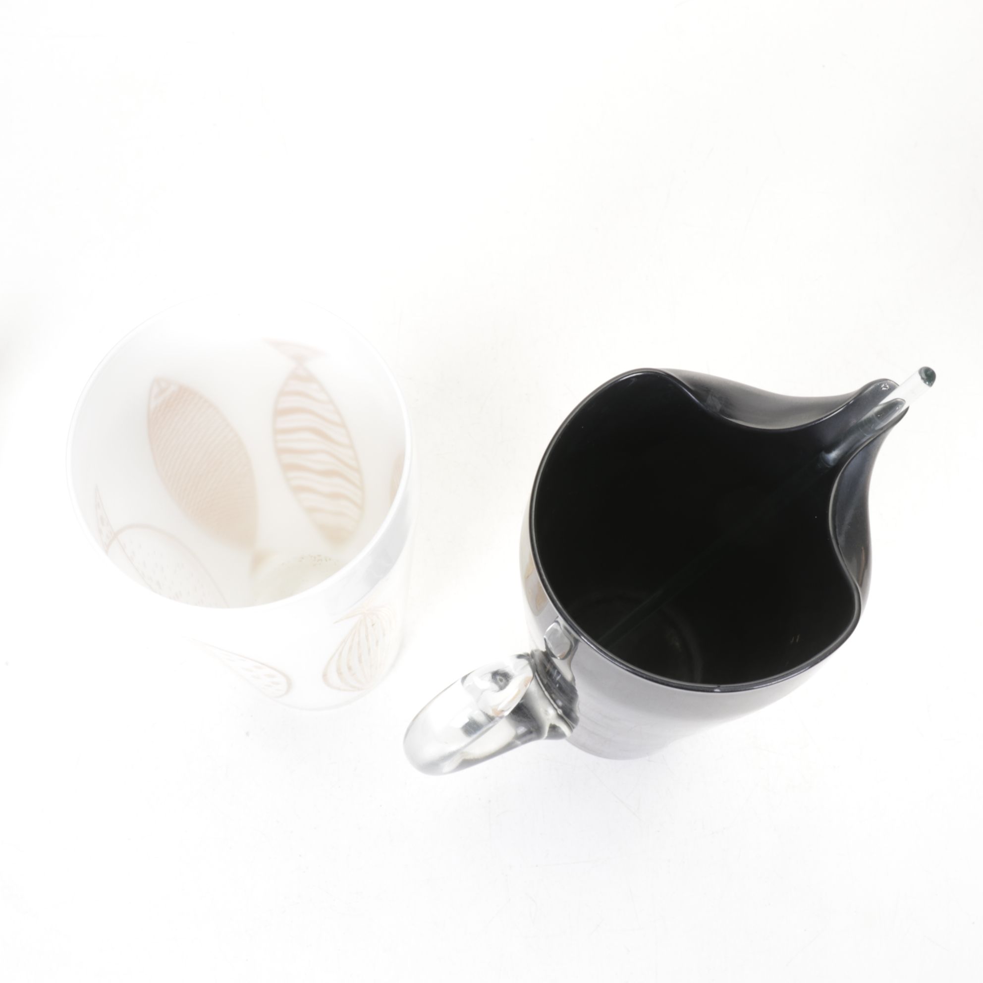 Fred Press "Fish" Cocktail Pitcher, Shaker & Other Drinkware
