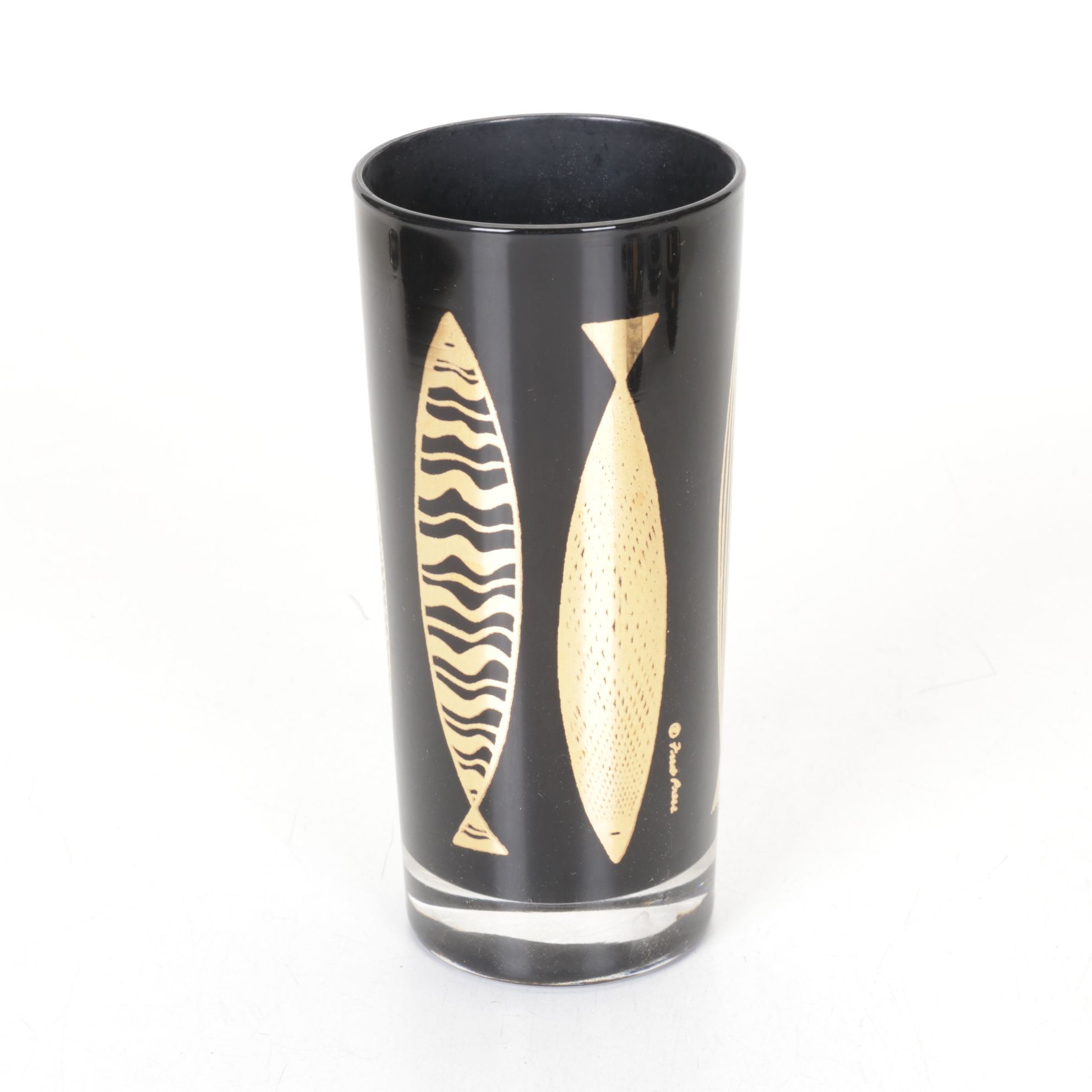 Fred Press "Fish" Cocktail Pitcher, Shaker & Other Drinkware