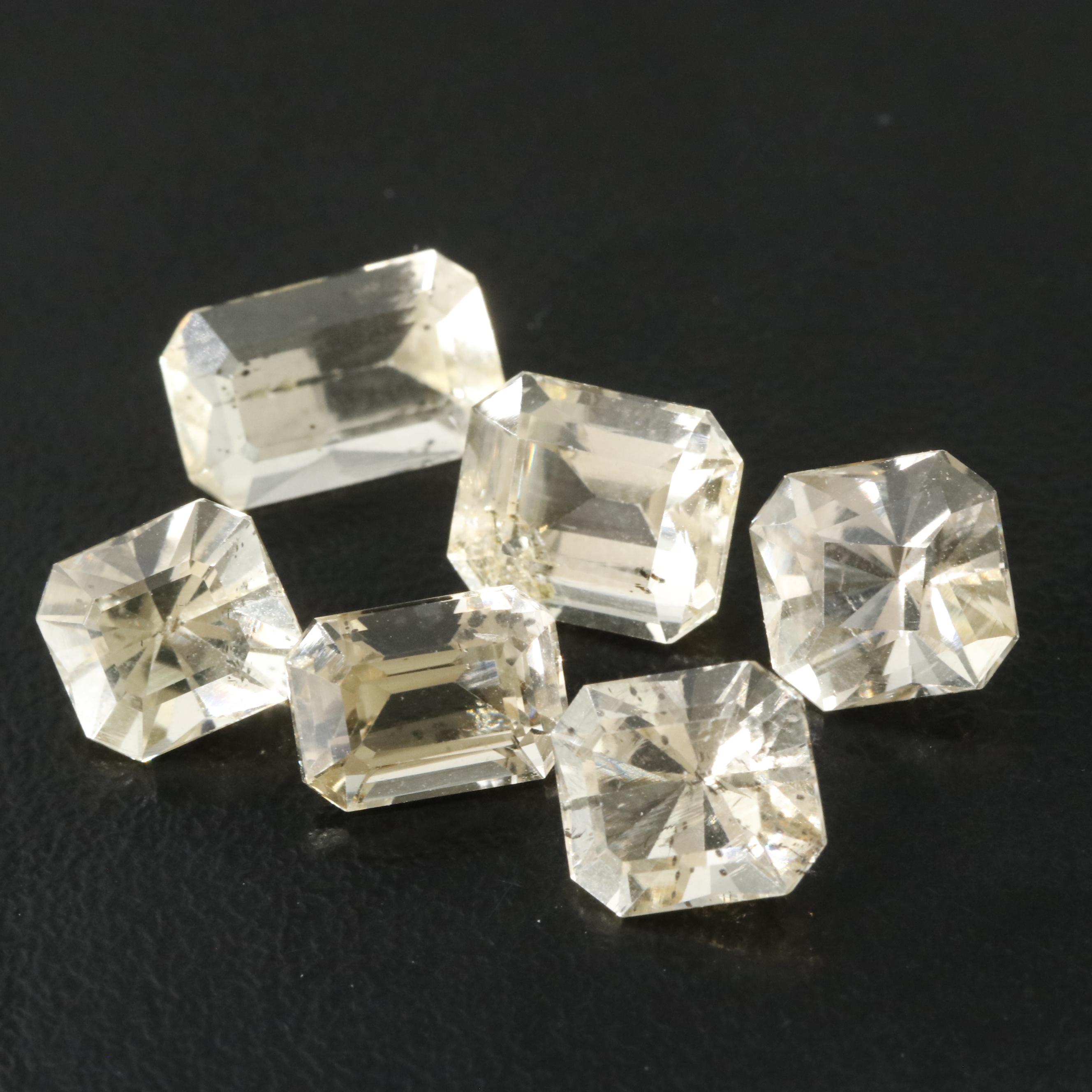 Loose 13.57 CTW Scapolite Lot