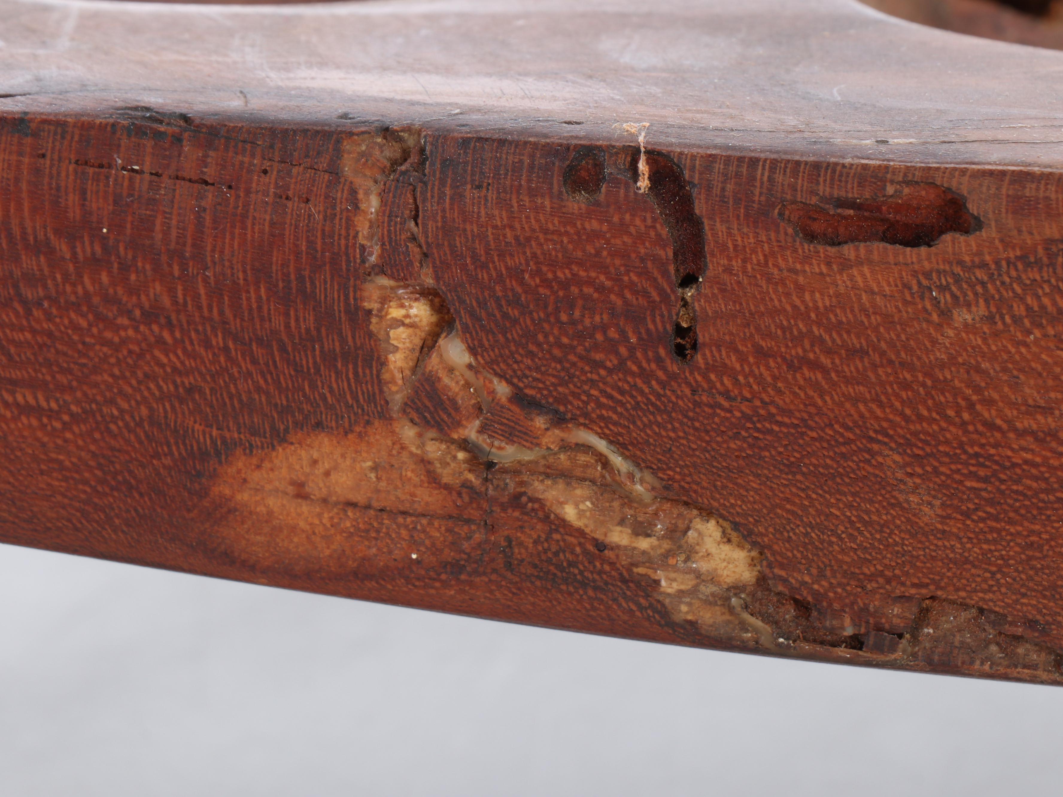 Robert Beaven Handcrafted Wood Mancala Footed Game Board