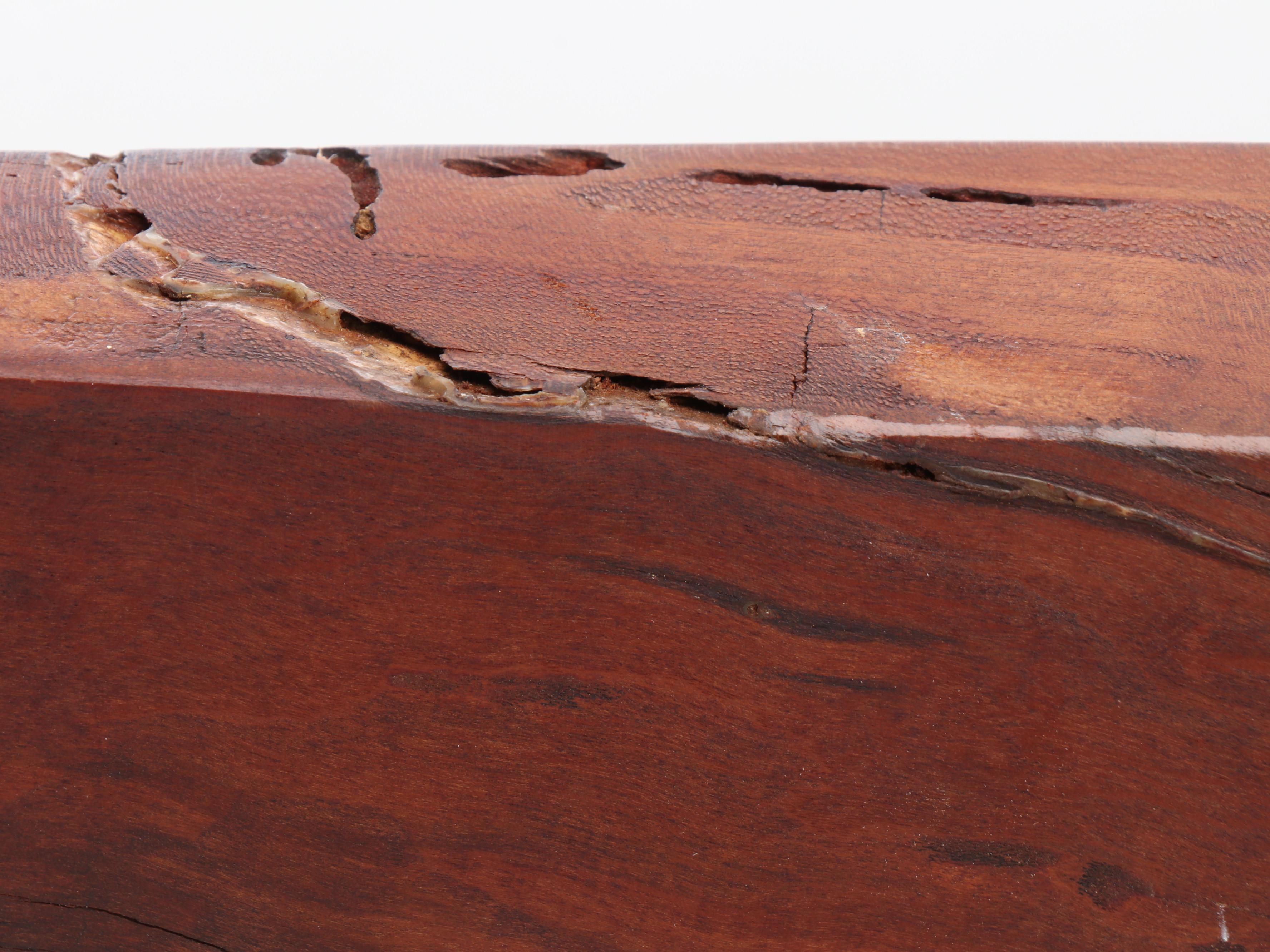 Robert Beaven Handcrafted Wood Mancala Footed Game Board