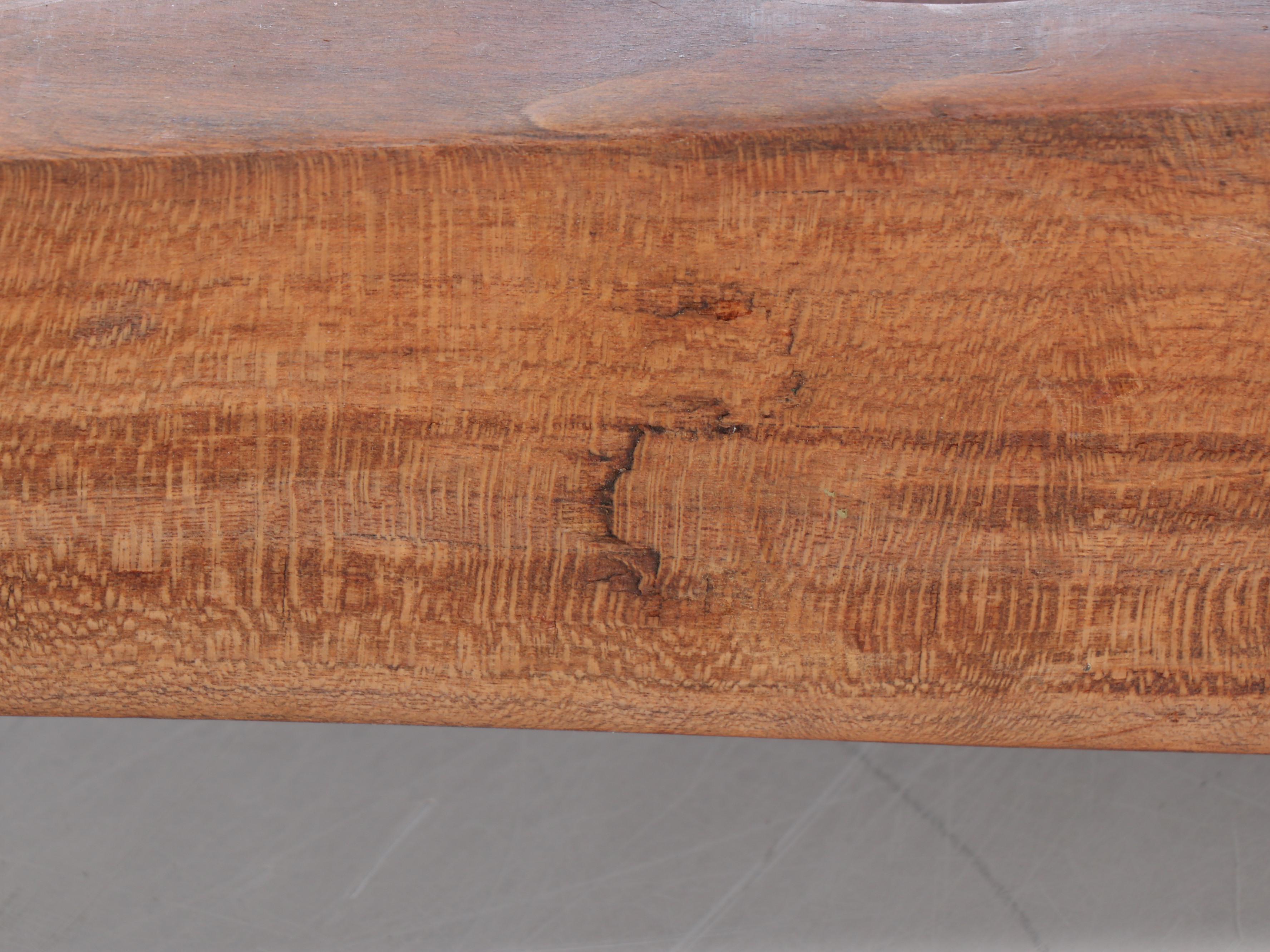 Robert Beaven Handcrafted Wood Mancala Footed Game Board