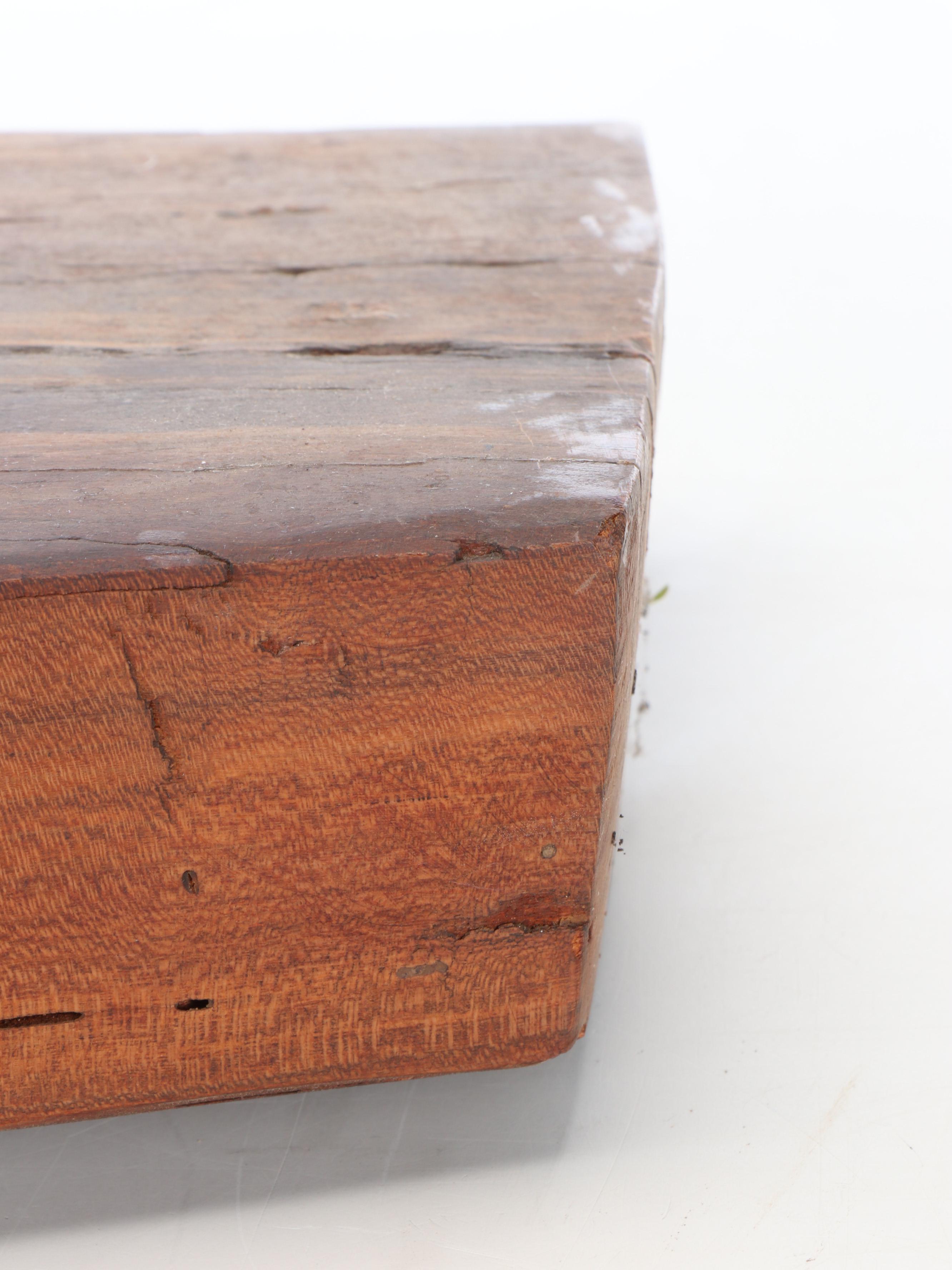 Robert Beaven Handcrafted Wood Mancala Footed Game Board