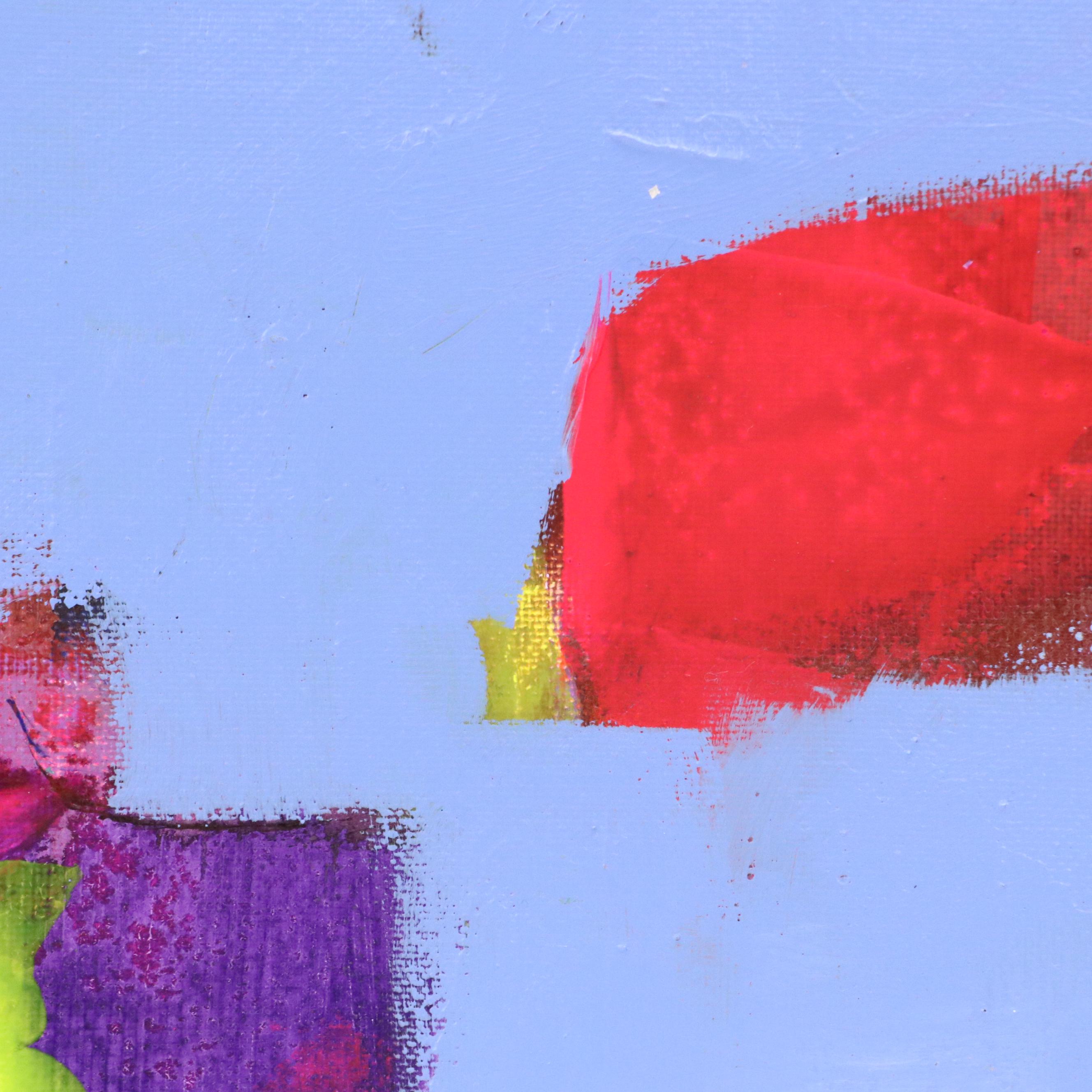 Milagros Pongo Abstract Mixed Media Painting "Windows to Another Dimension"