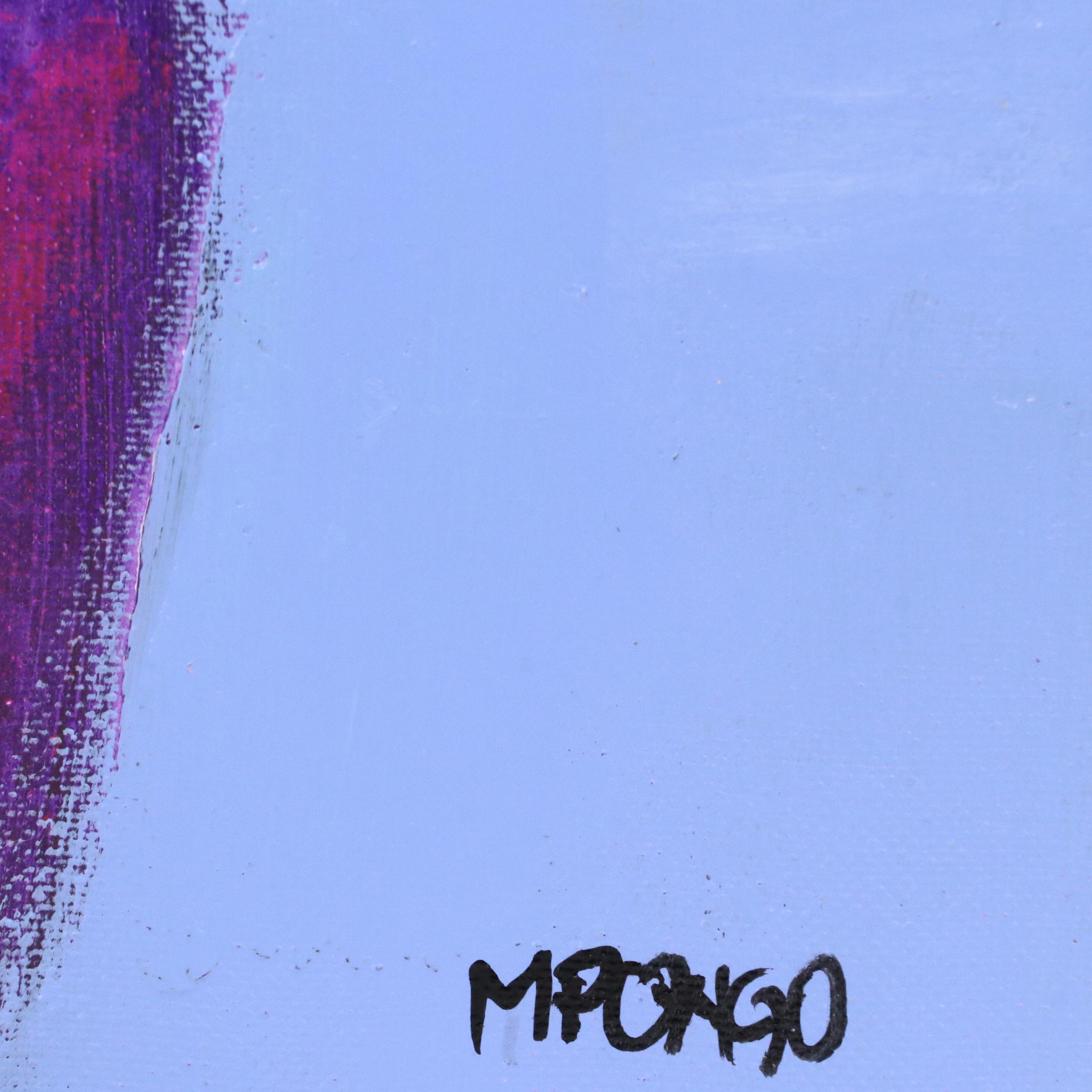 Milagros Pongo Abstract Mixed Media Painting "Windows to Another Dimension"